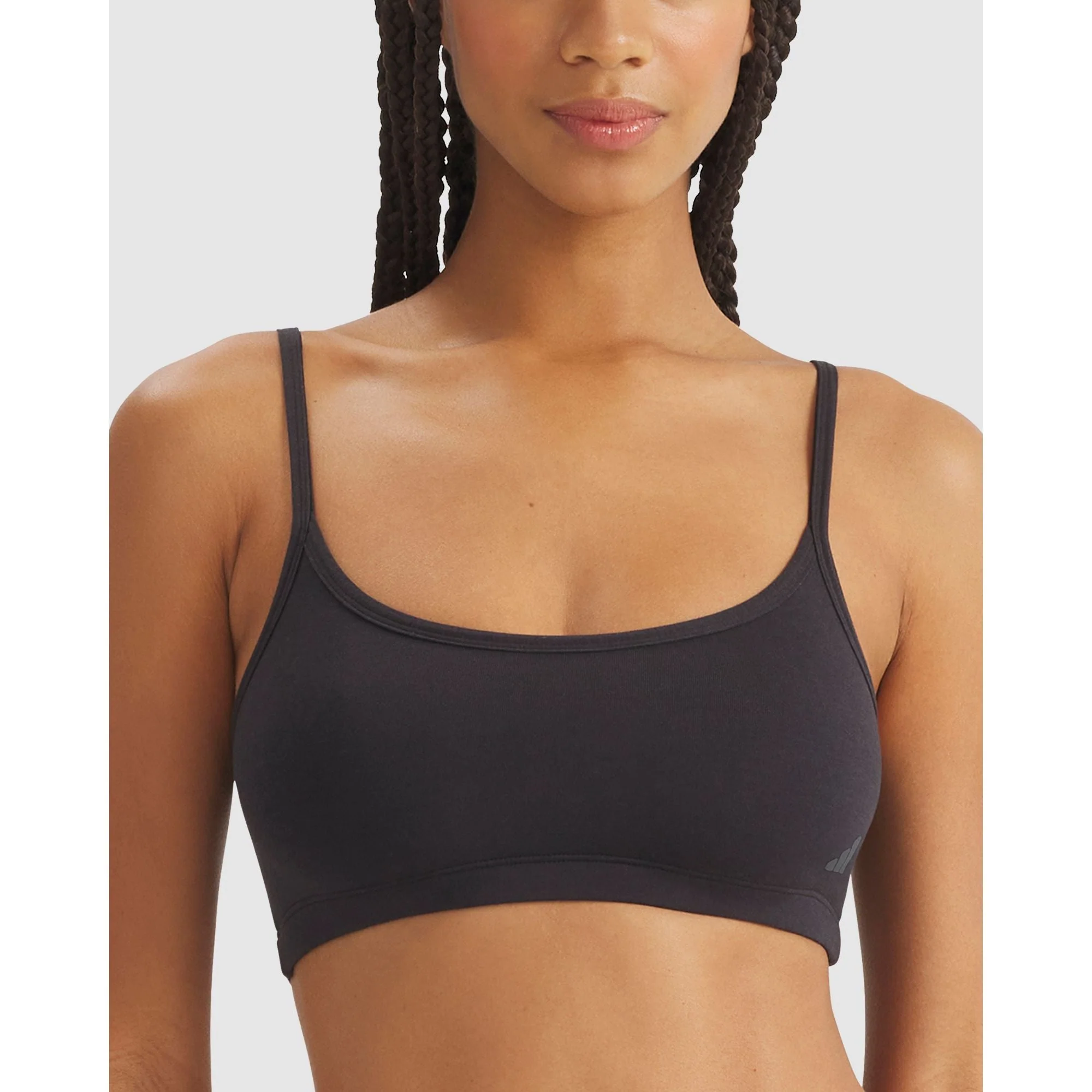 2 Pack Active Modal Comfort Wirefree Bralette With Cotton - Image 2