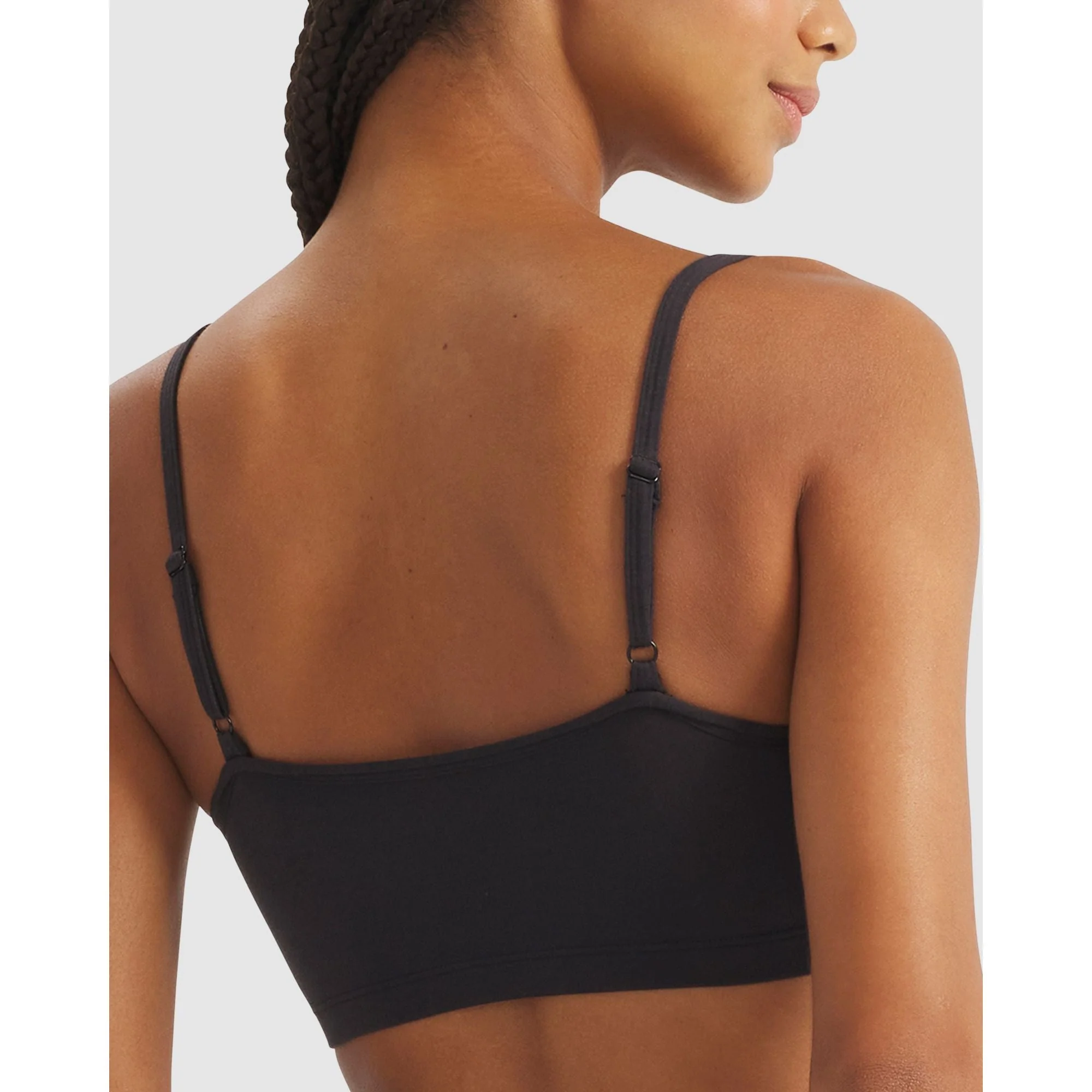 2 Pack Active Modal Comfort Wirefree Bralette With Cotton - Image 4