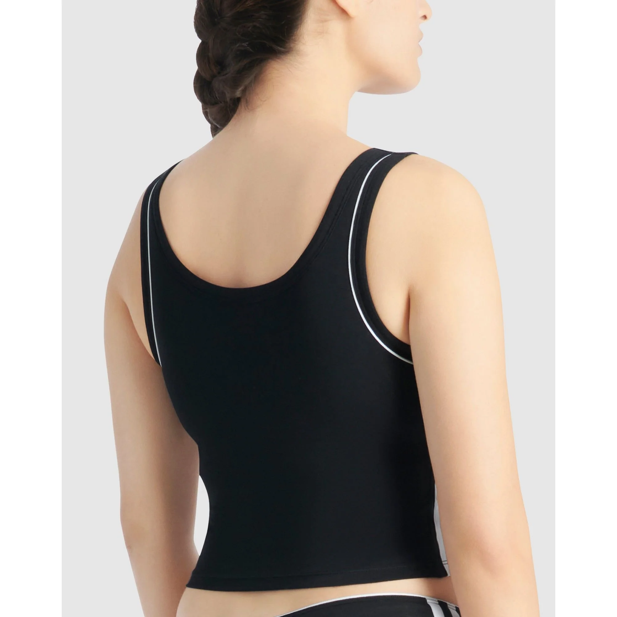 Adicolor Comfort Flex Cotton Padded Cami Crop Top - Image 2