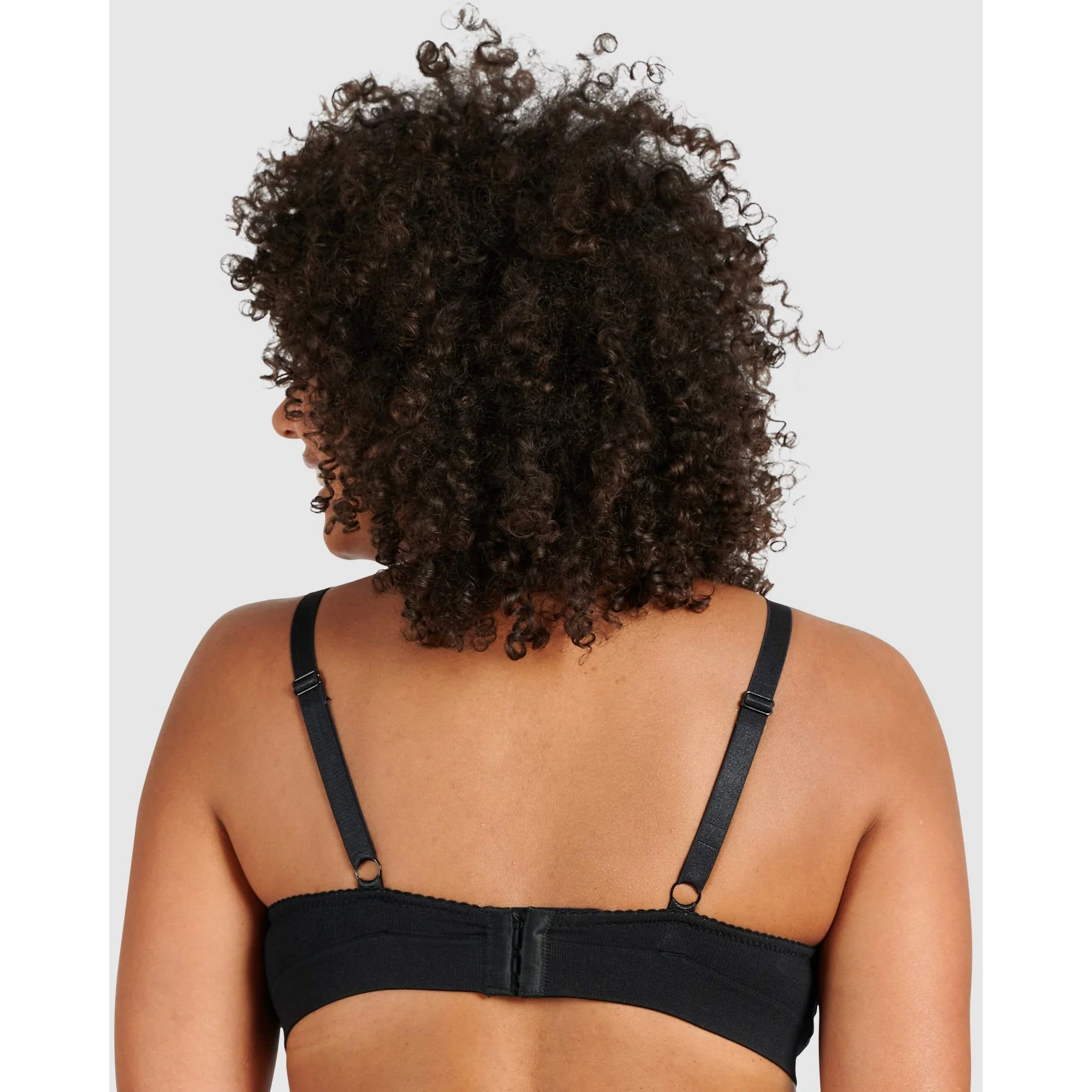 Agathe Comfortable Padded Wirefree Bra with Lace - Image 7