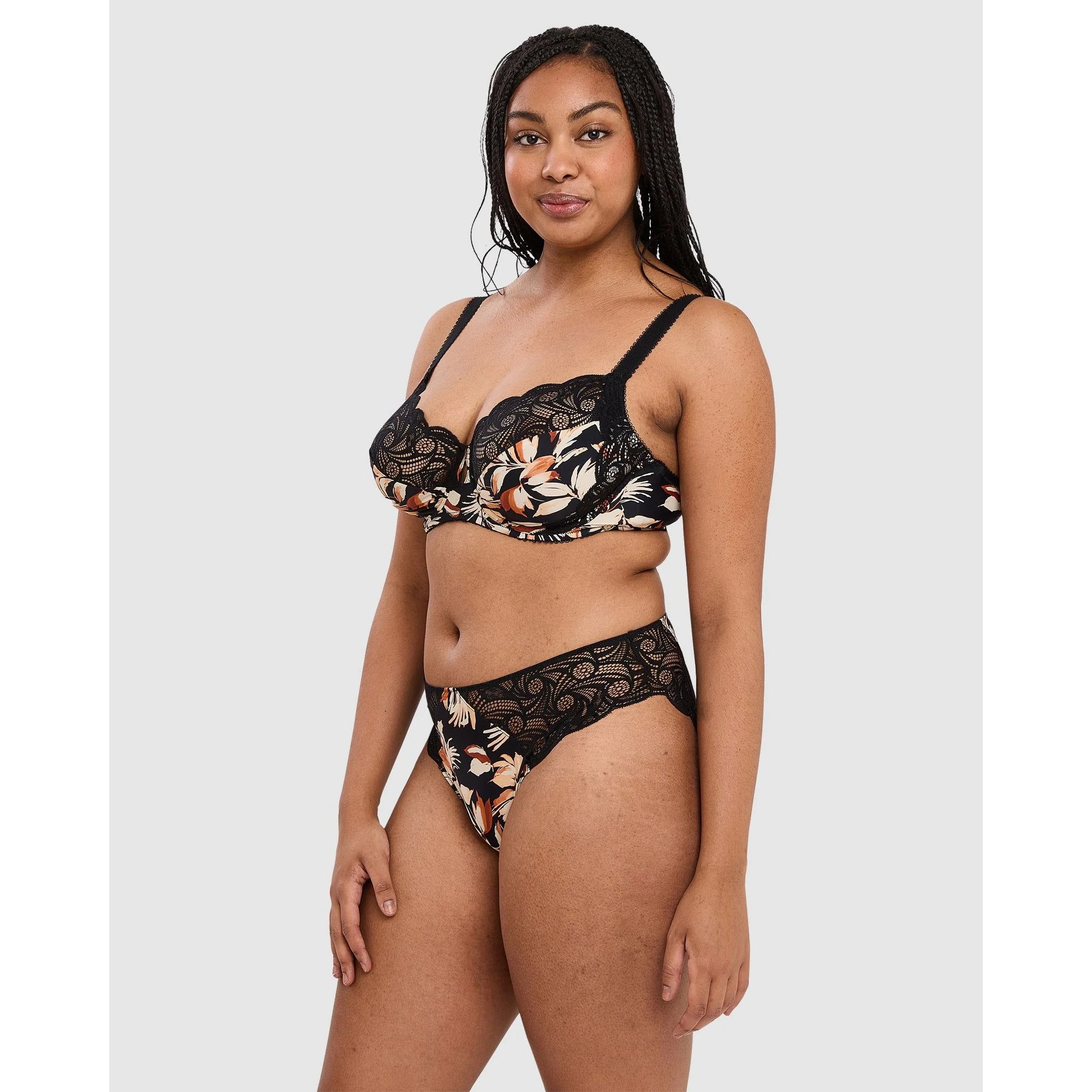 Ariane Fantaisy Underwire Full Cup Bra with Lace - Image 3