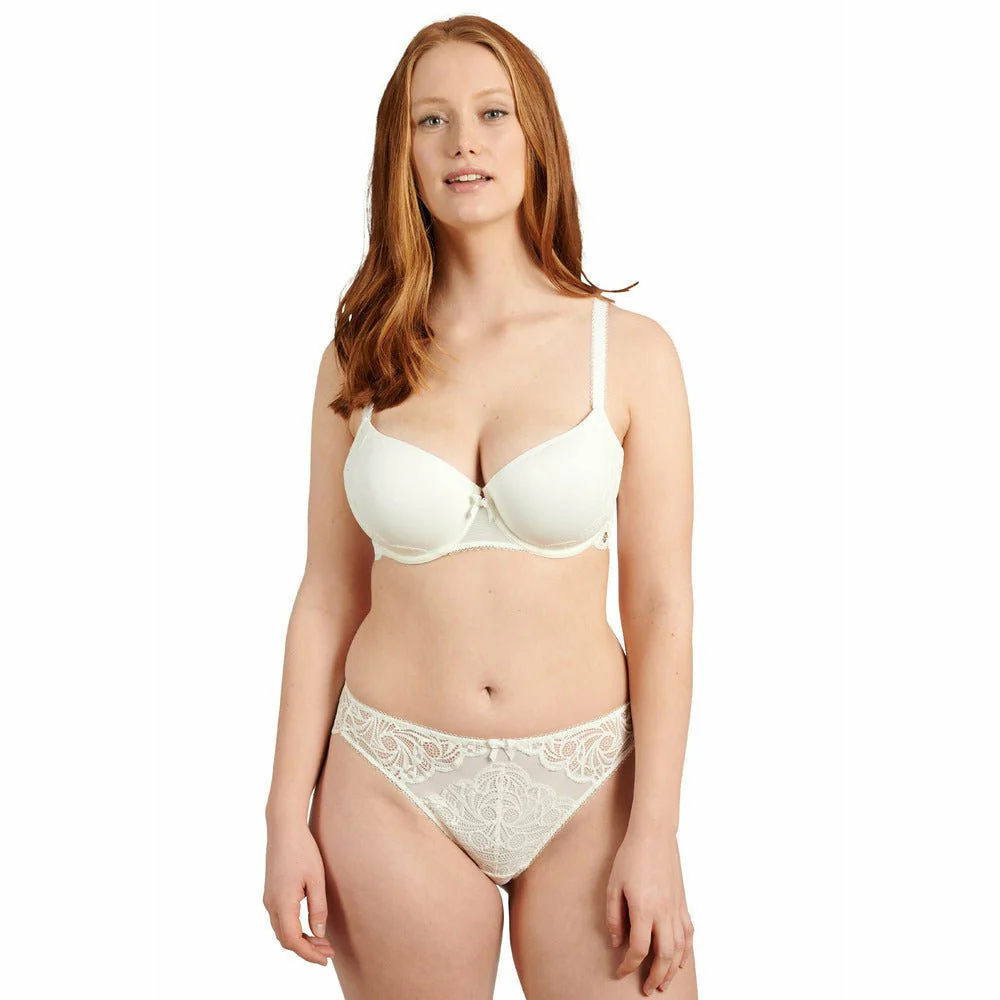 Ariane Padded T-Shirt Spacer Bra-Ivory - Image 4