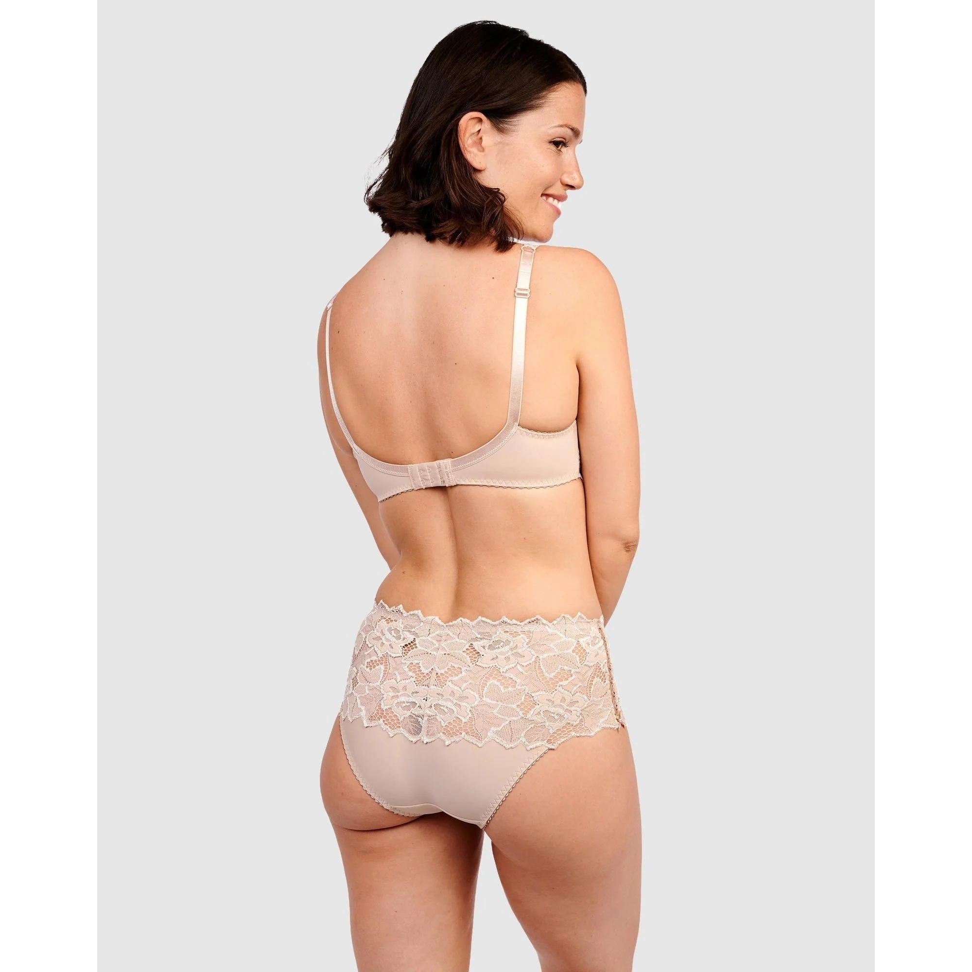 Arum Mid-Rise Lace Brief-Skin - Image 4