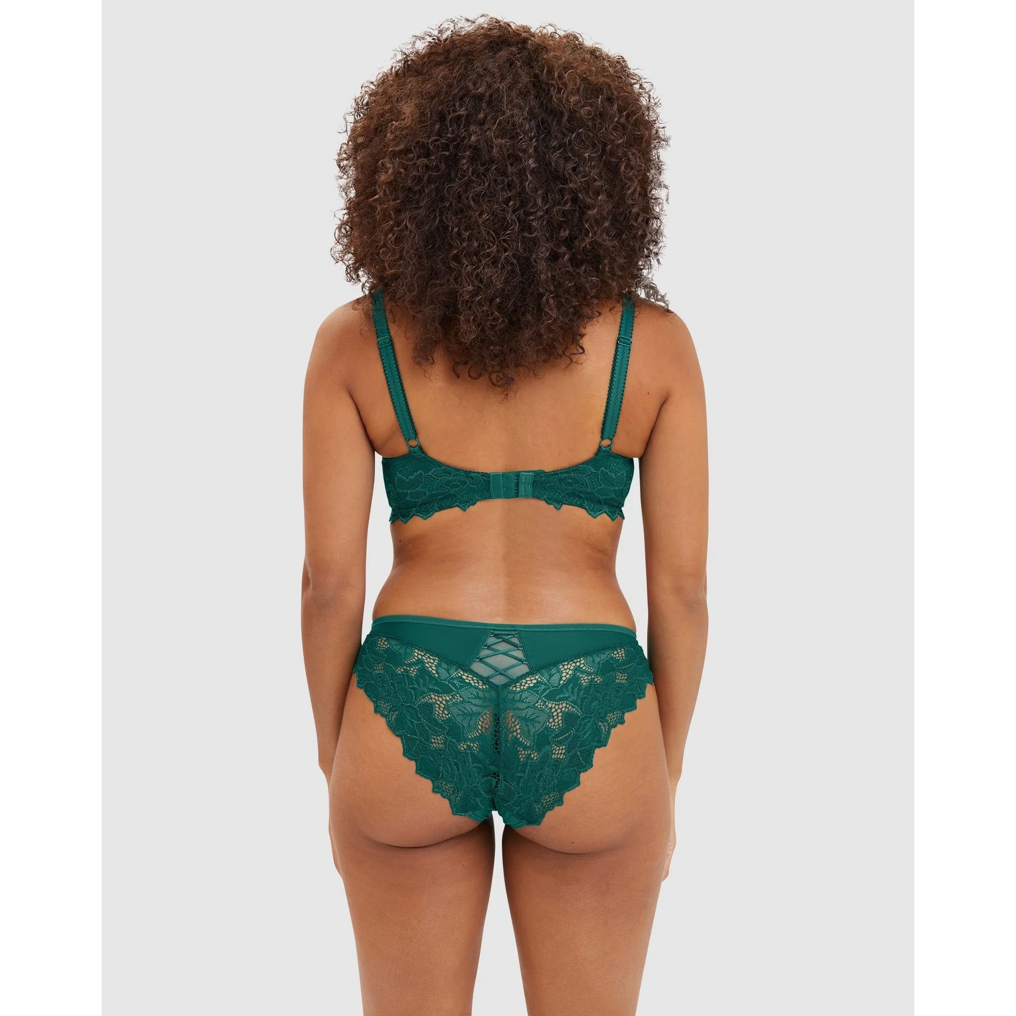 Arum Prima Underwire Unlined Scalloped Lace Bra - Image 5