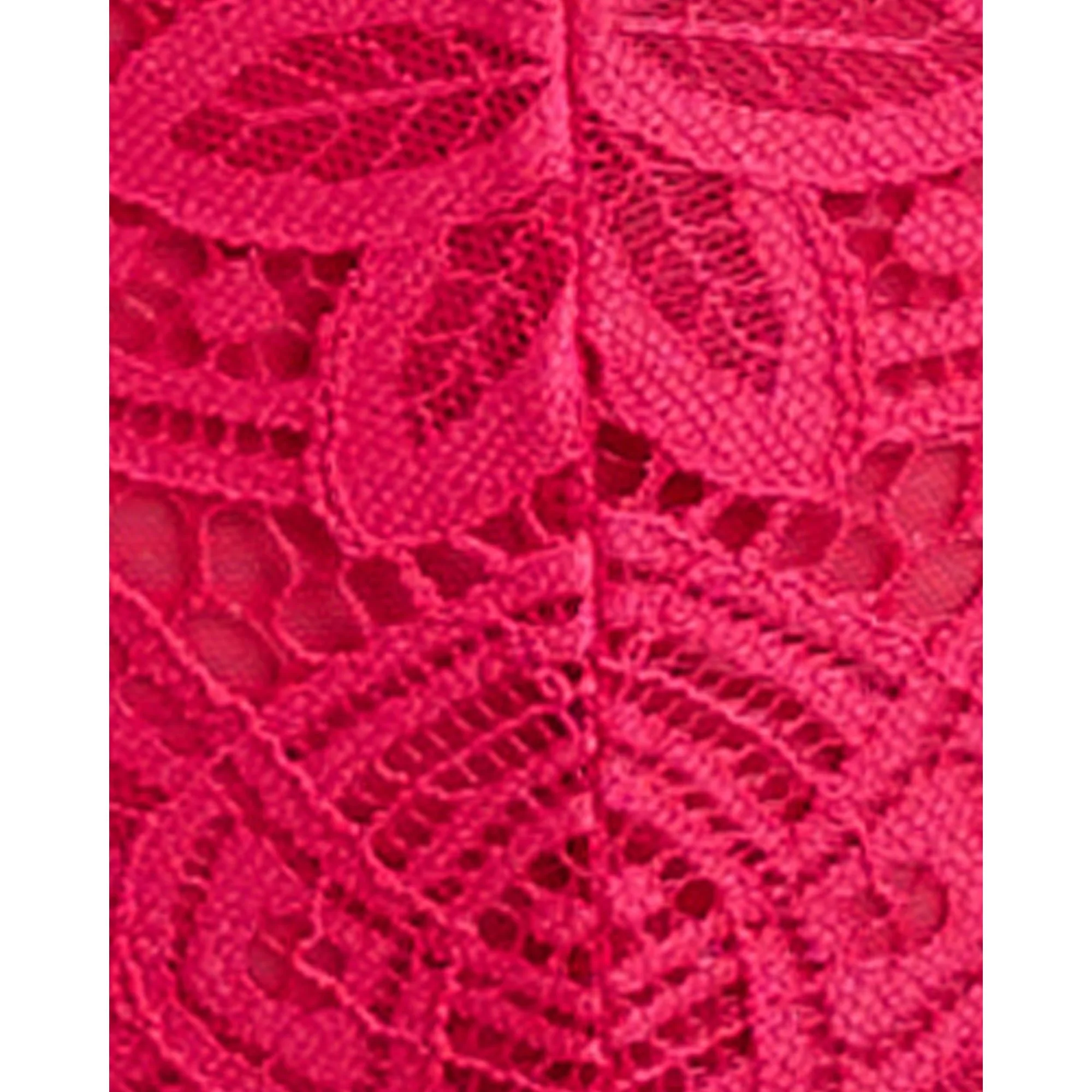 Attirance Low Rise Mesh & Lace Thong-Jester Red - Image 7