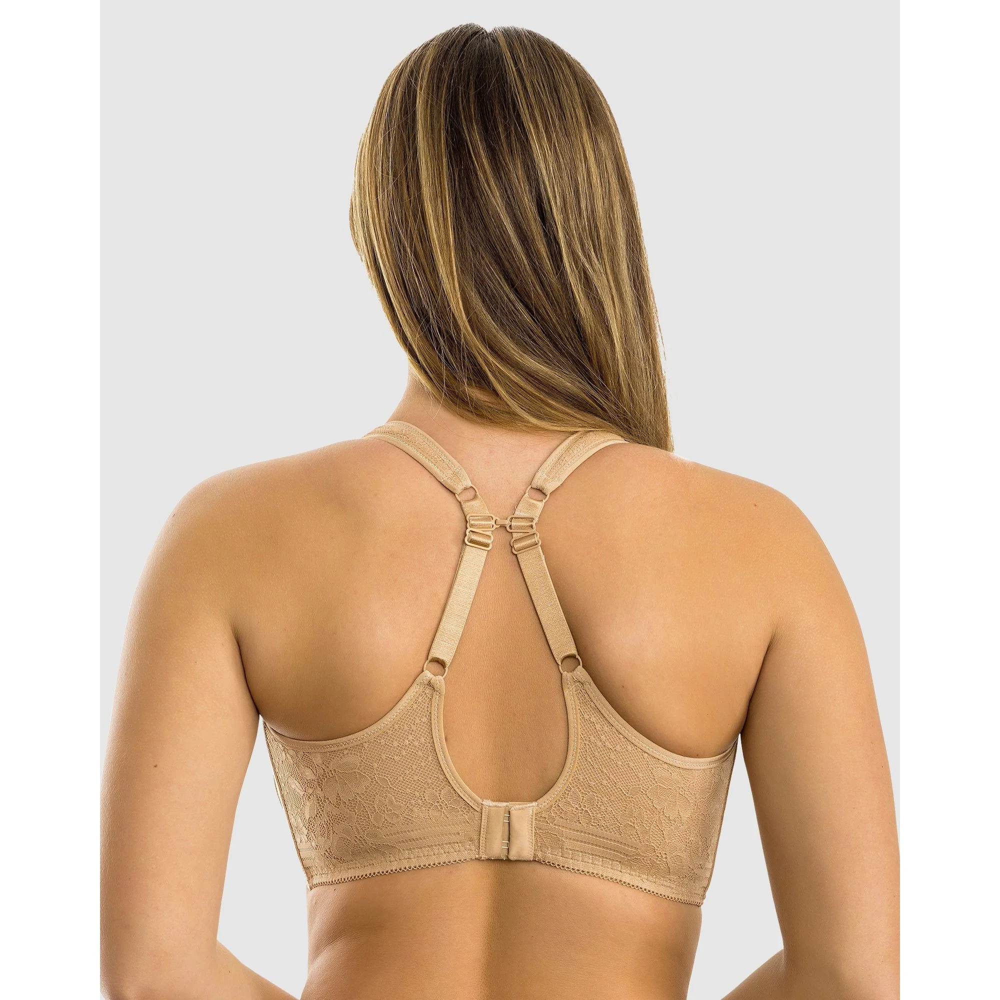 Bliss Convertible-to-Racerback Seamless Spacer T-Shirt Bra - Image 2