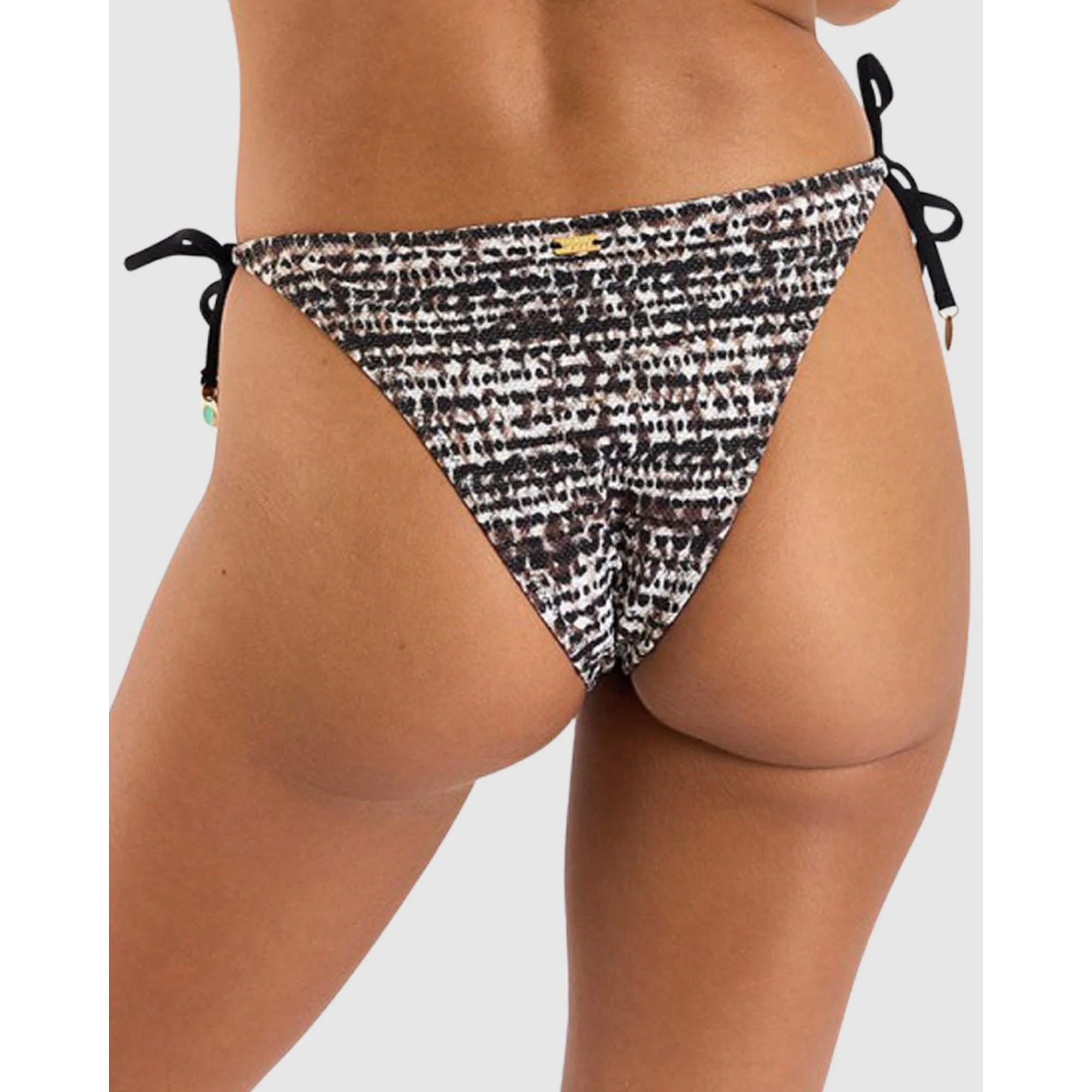 Cacaovoil Blika Tie Side High Cut Bikini Bottom with Jewellery - Image 2
