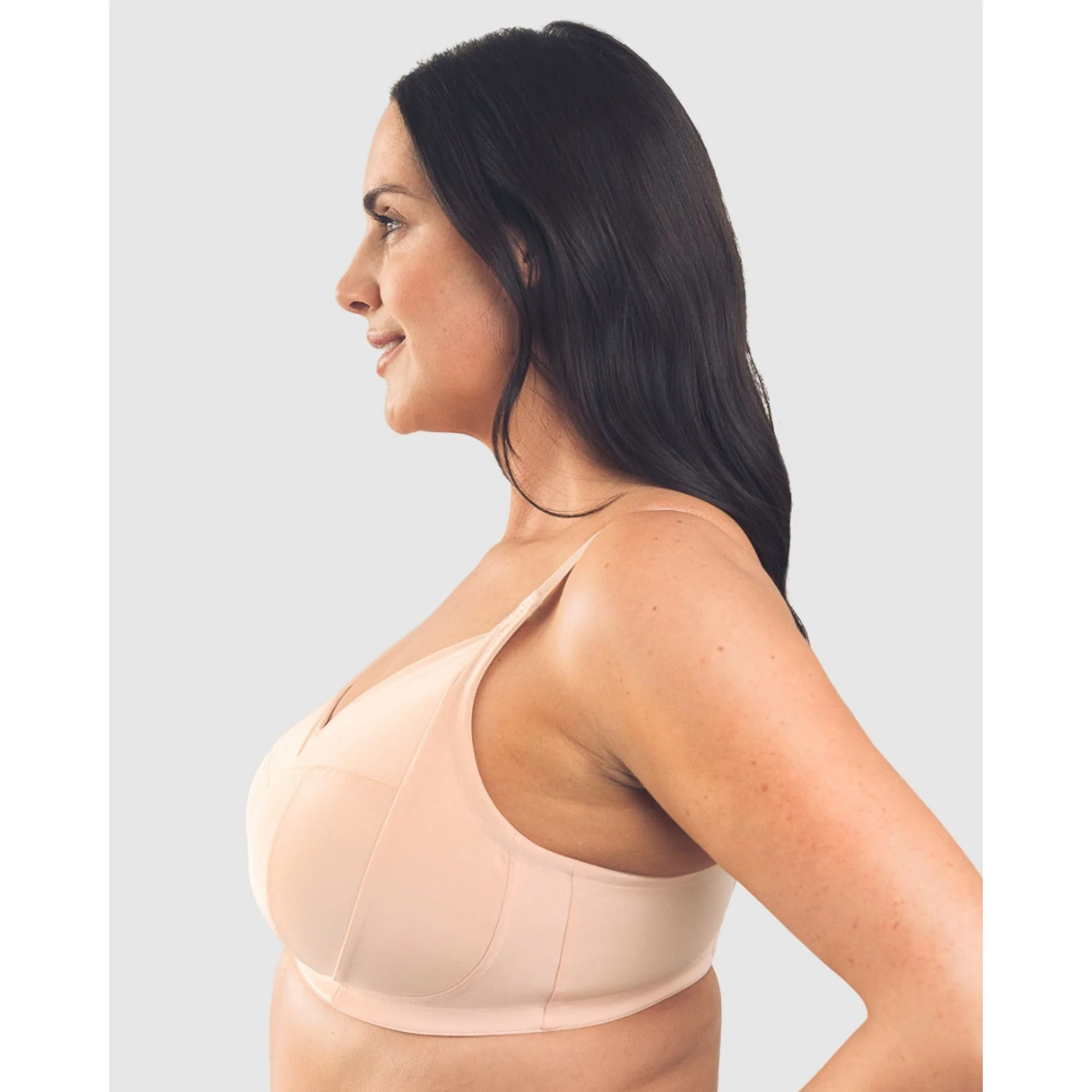 Cara Wirefree Full Cup Bra with Cotton - Image 4
