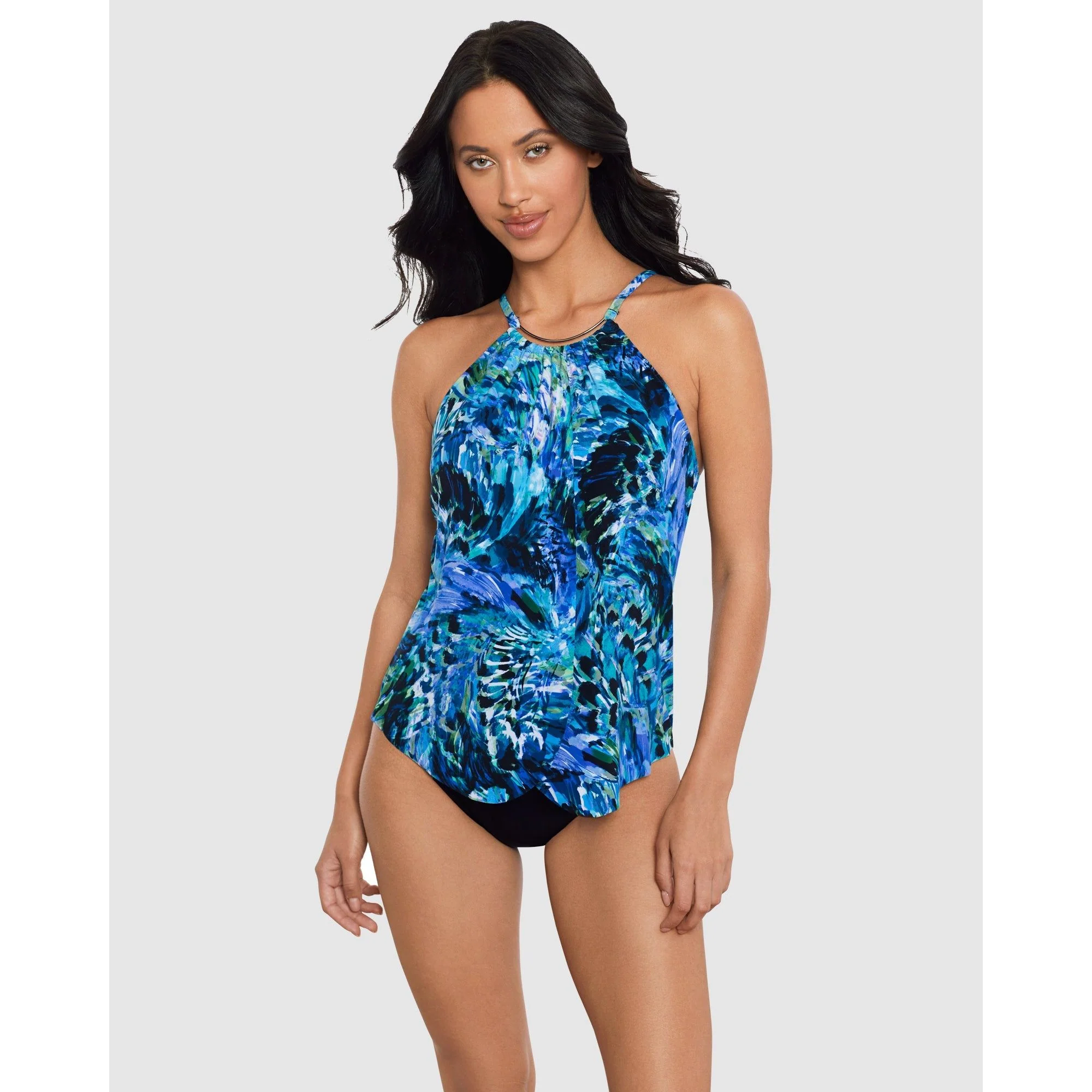 Chanticleer Jill High Neck Tummy Control Swimsuit - Image 4