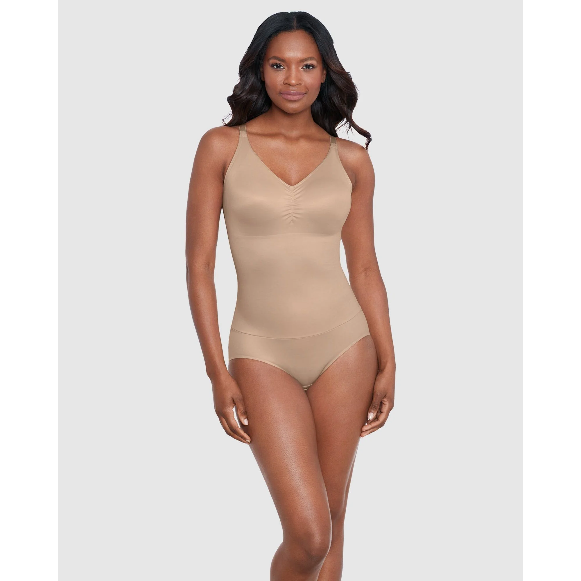 Comfy Curves Wireless Padded Cup Shaping Bodysuit - Image 4