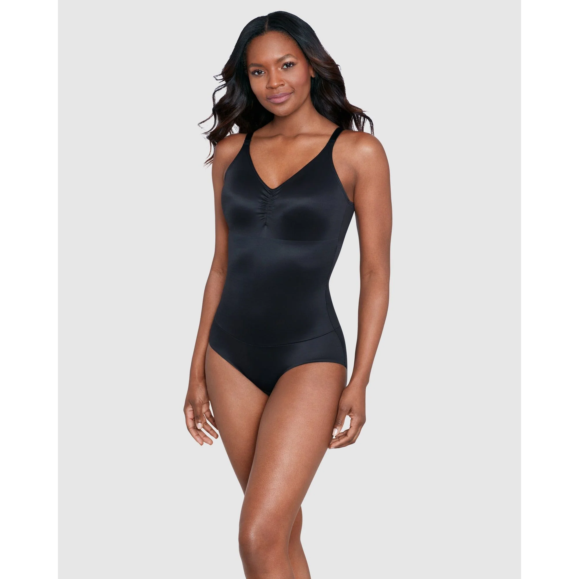 Comfy Curves Wireless Padded Cup Shaping Bodysuit - Image 3
