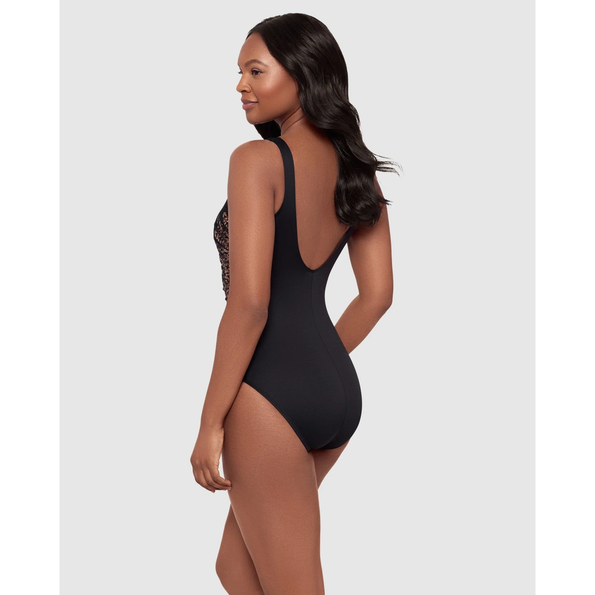 Costa D'Oro Temptress Plunge Neck Shaping Swimsuit - Image 4