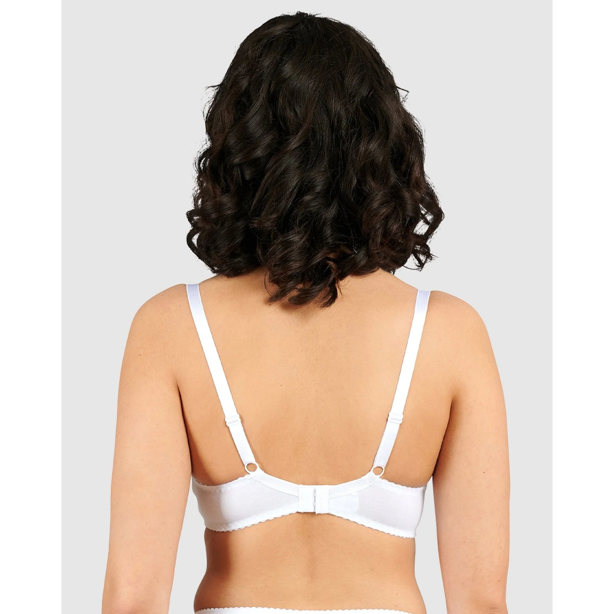 Coton d'Arum Wirefree Organic Cotton Bra-White - Image 2