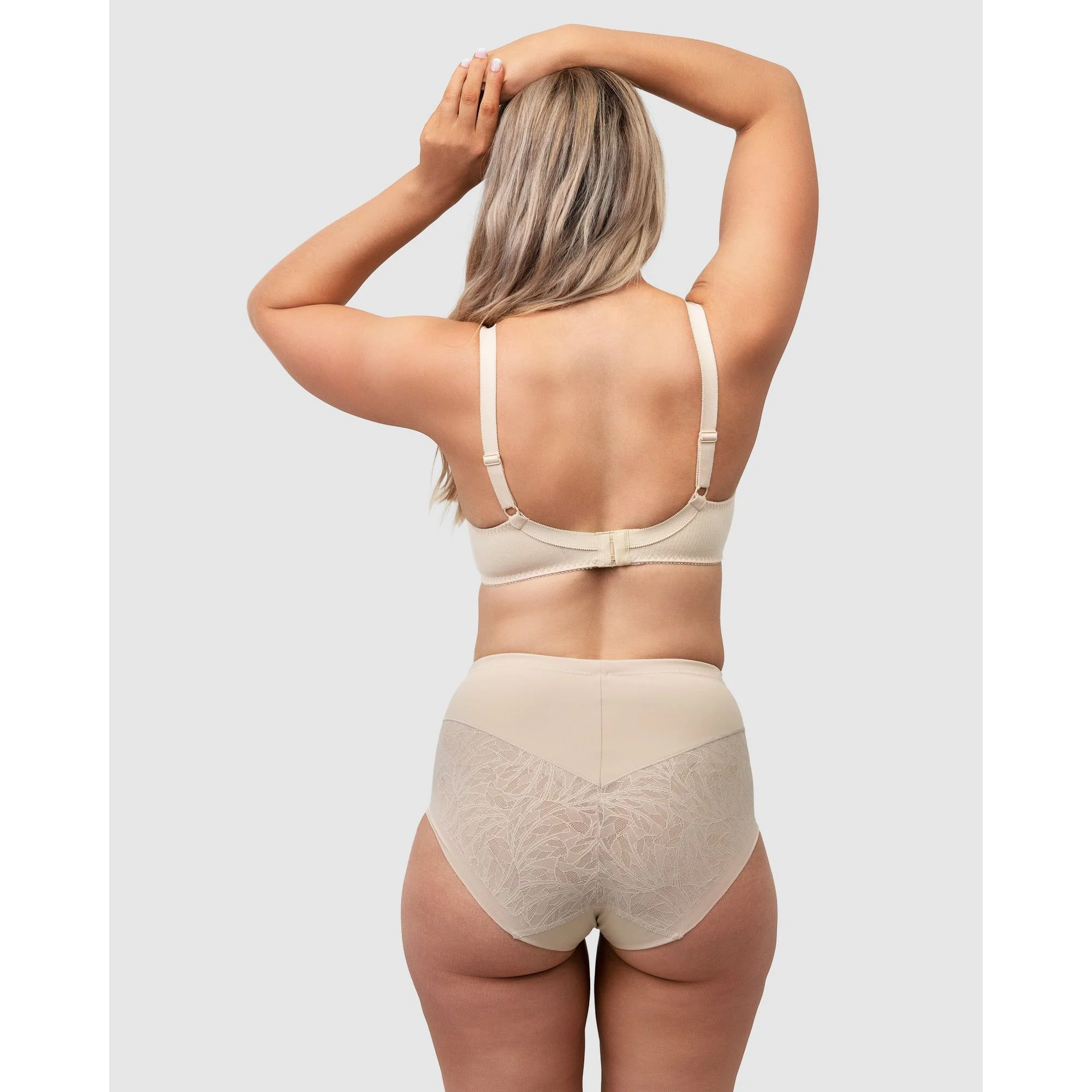 Firm Control Plus Size Wirefree Bra With Lace - Image 5