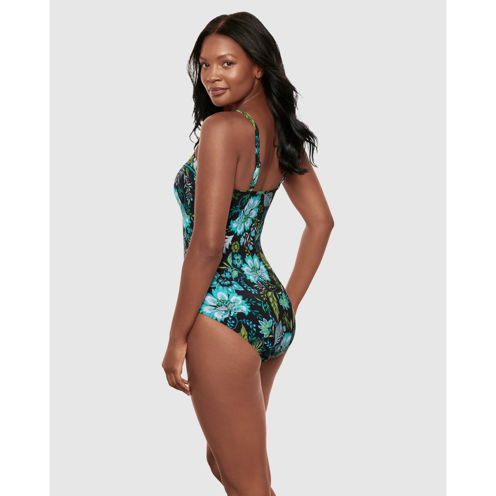 Florica Kara Underwired Square Neck Shaping Swimsuit - Image 4