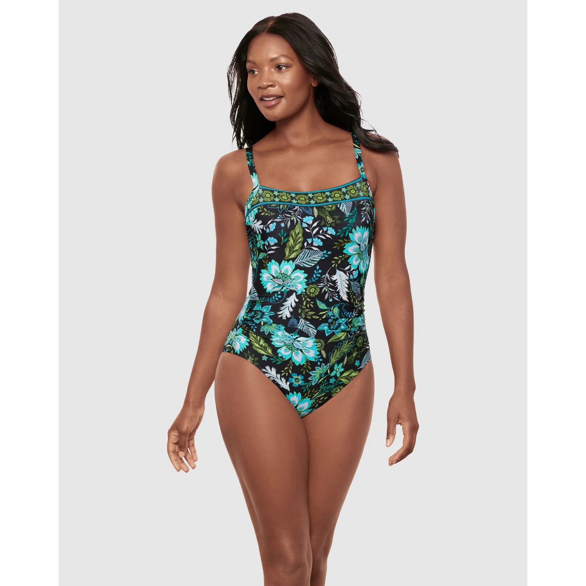Florica Kara Underwired Square Neck Shaping Swimsuit - Image 5