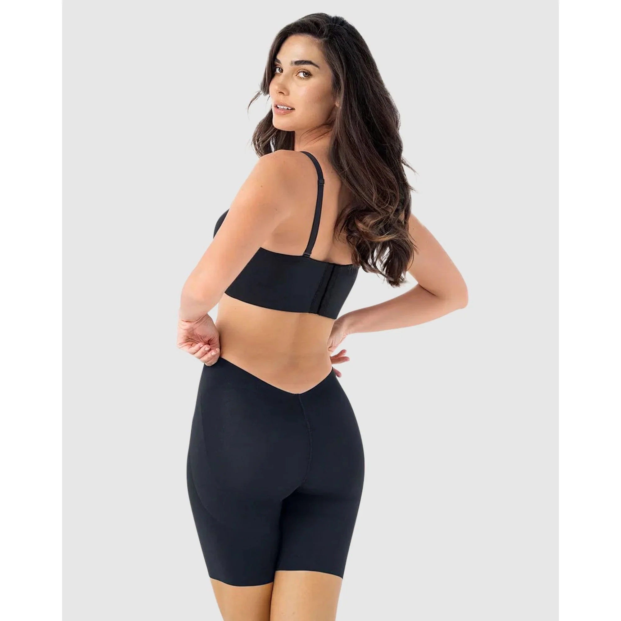InvisiPlunge Undetectable Low Back Shapewear Short - Image 3