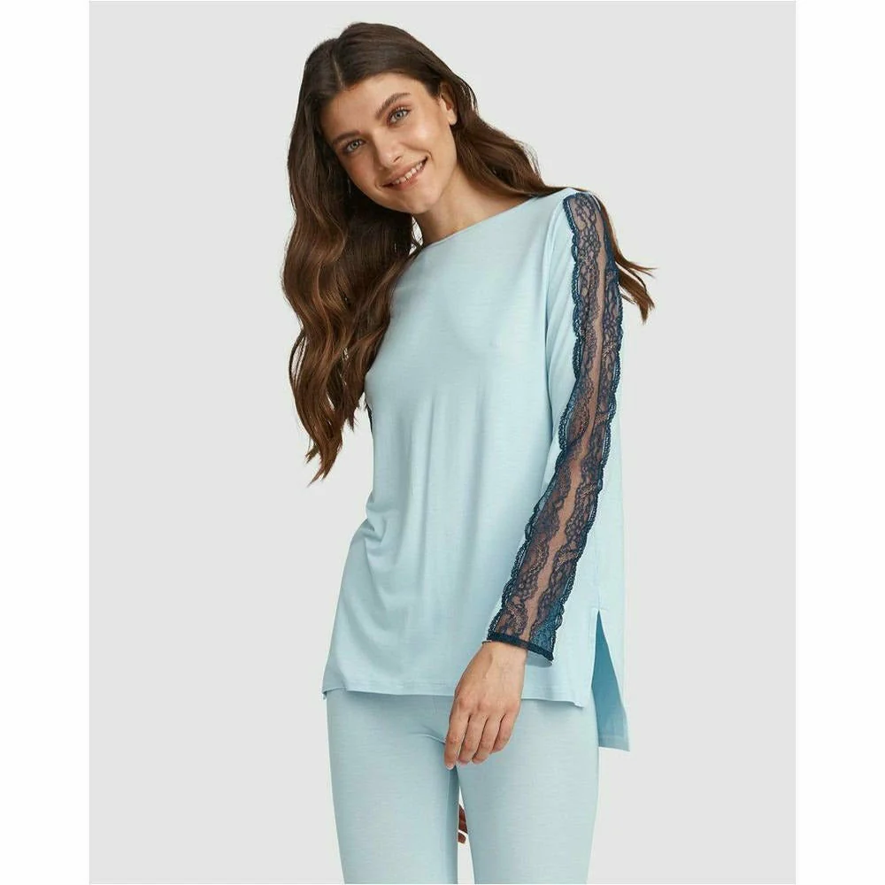 Lace Trim Pyjama Set - Image 6