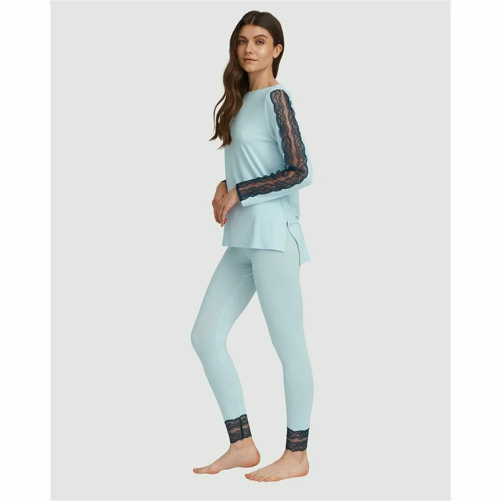Lace Trim Pyjama Set - Image 7