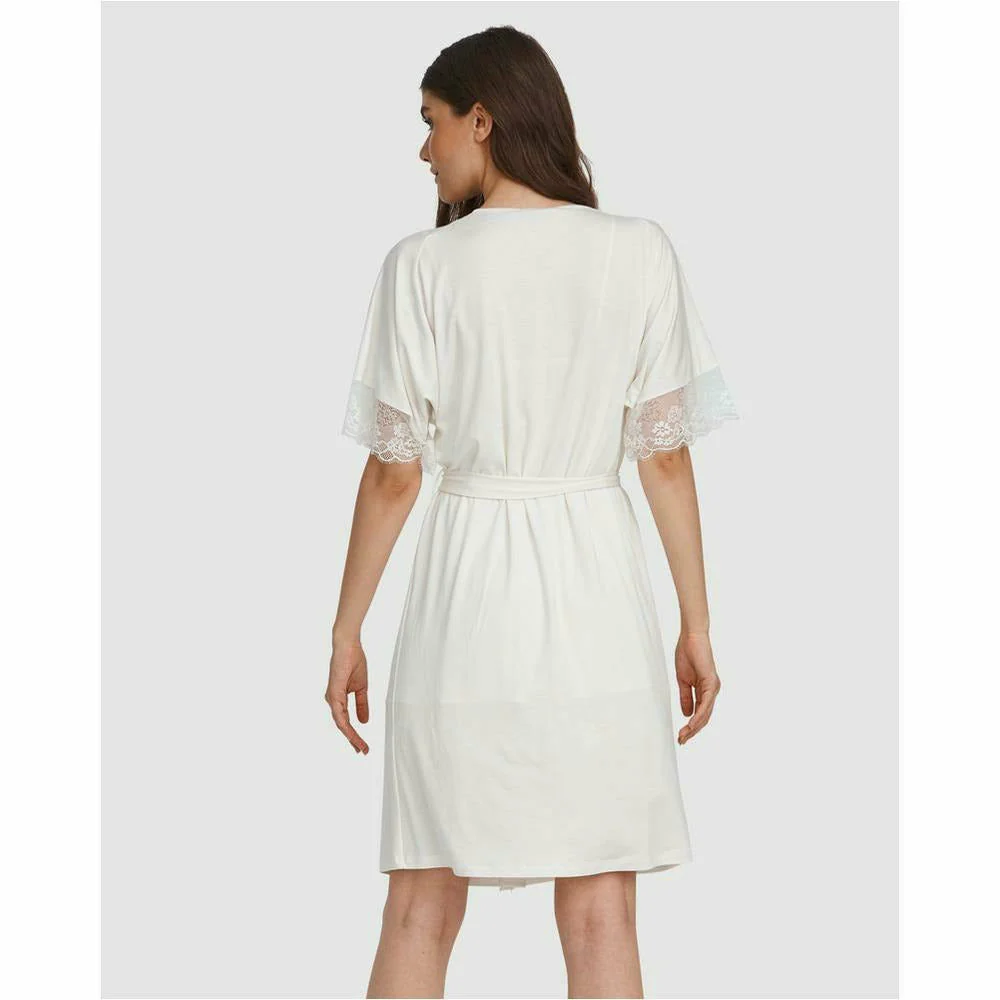 Lace Trim Robe - Image 6