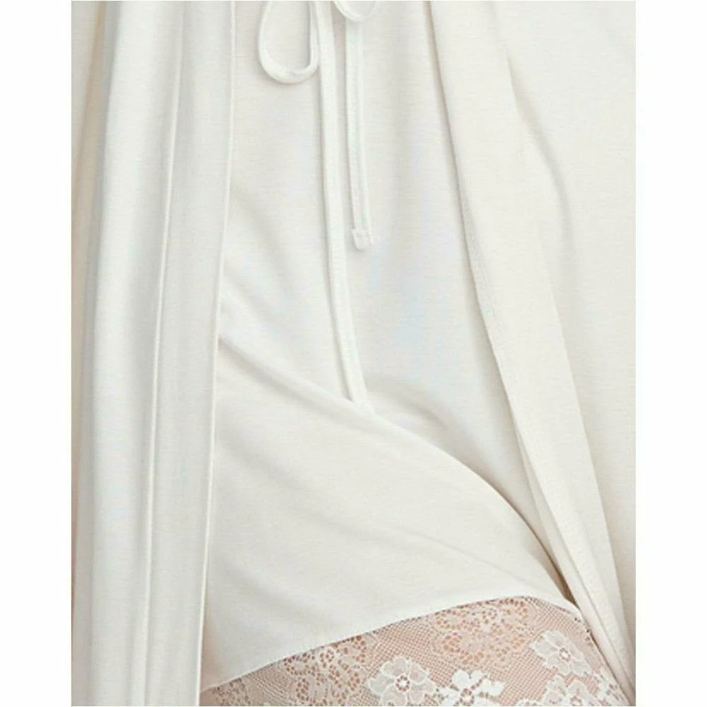 Lace Trim Robe - Image 8
