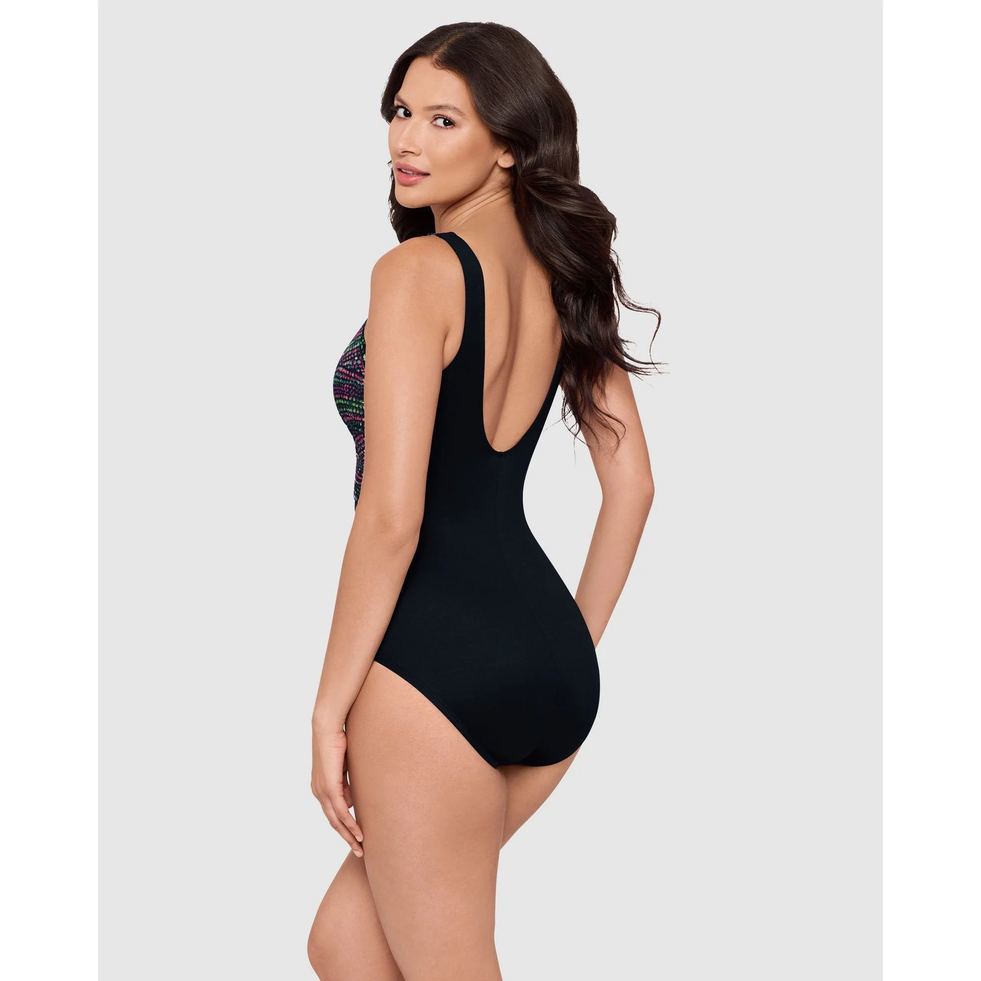 Light Show Layered Escape Underwired One Piece Shaping Swimsuit - Image 4