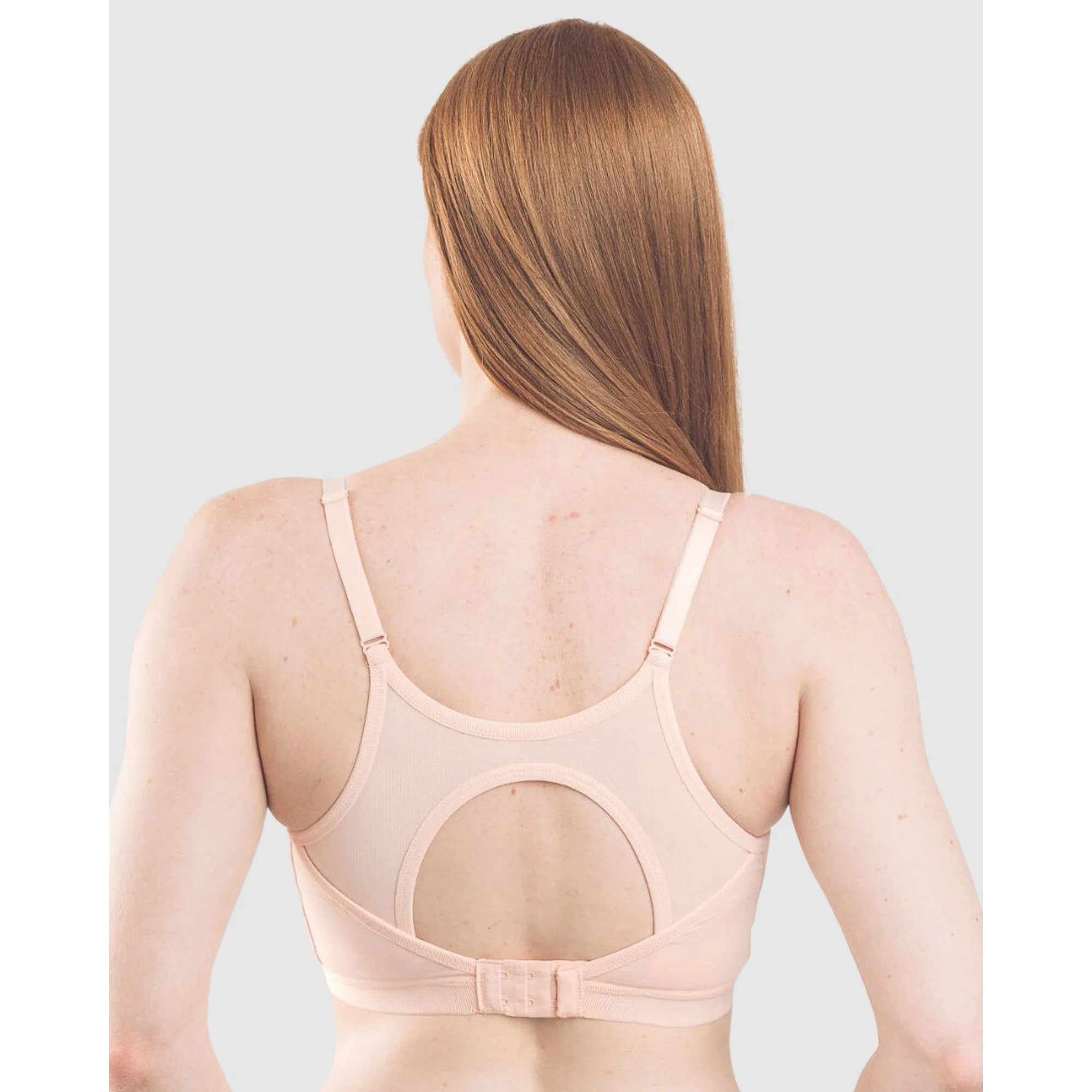 Lola Cotton Crop Top High Neck Teen Bra - Image 2