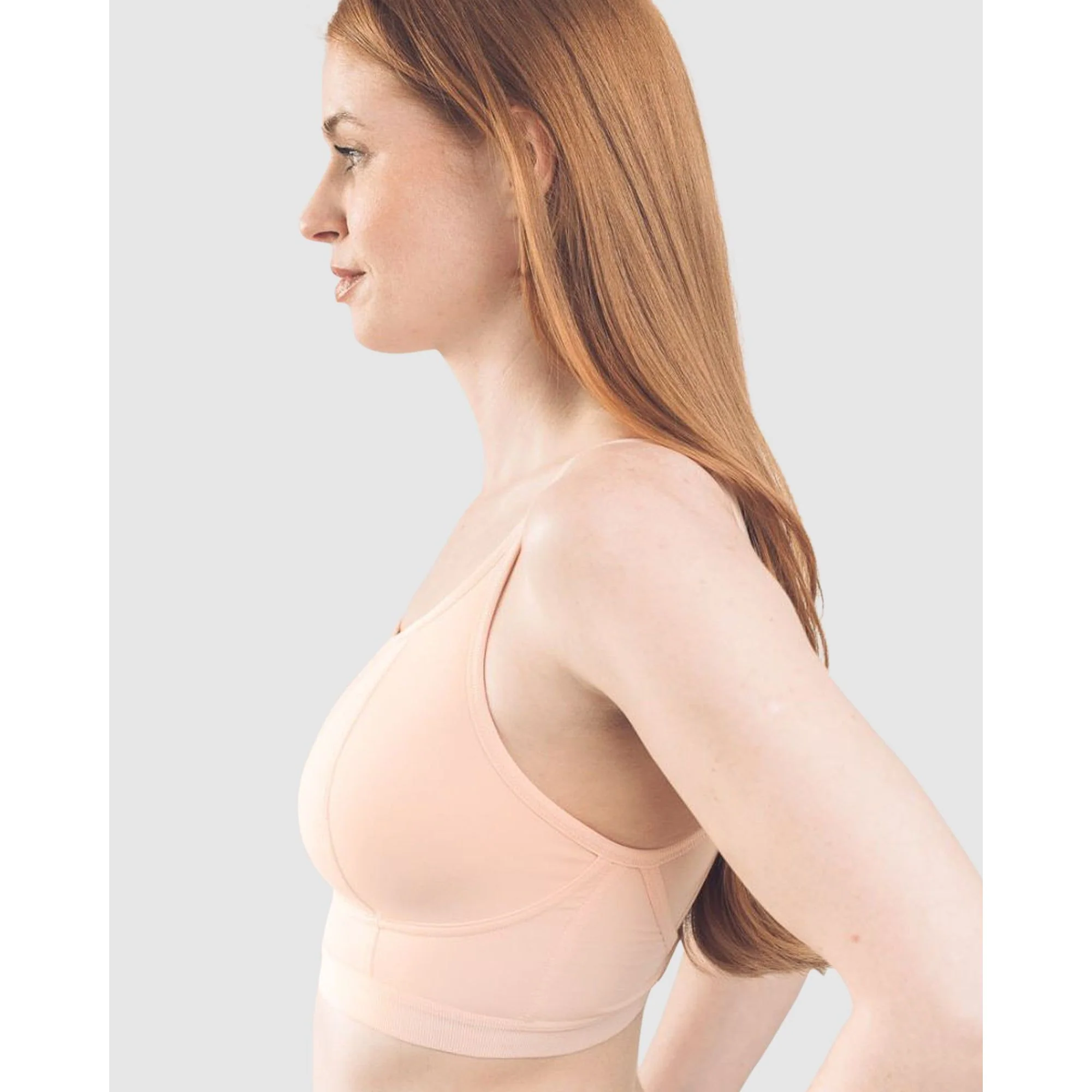 Lola Cotton Crop Top High Neck Teen Bra - Image 4