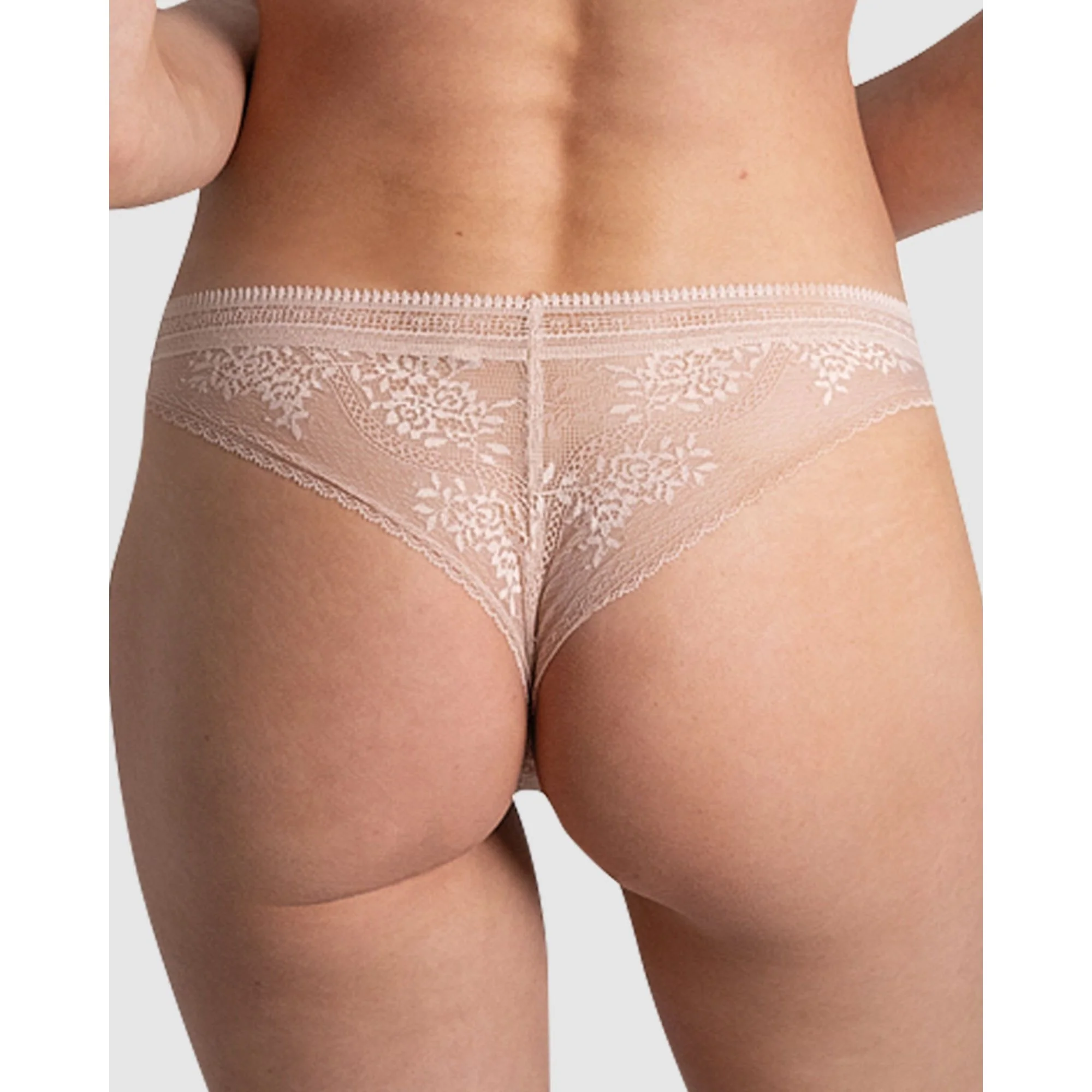 Maddie Cheeky Lace Tanga Brief - Image 2