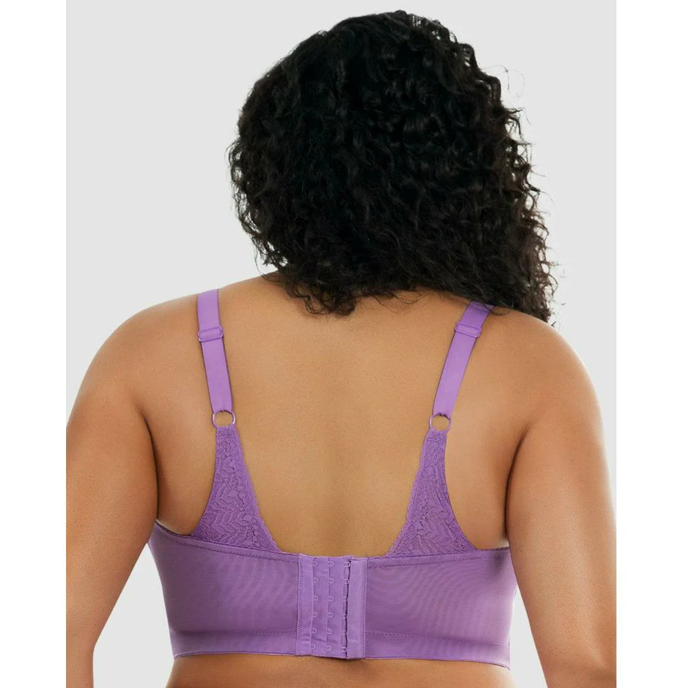 Mia Wireless Longline Lace Bralette - Image 4