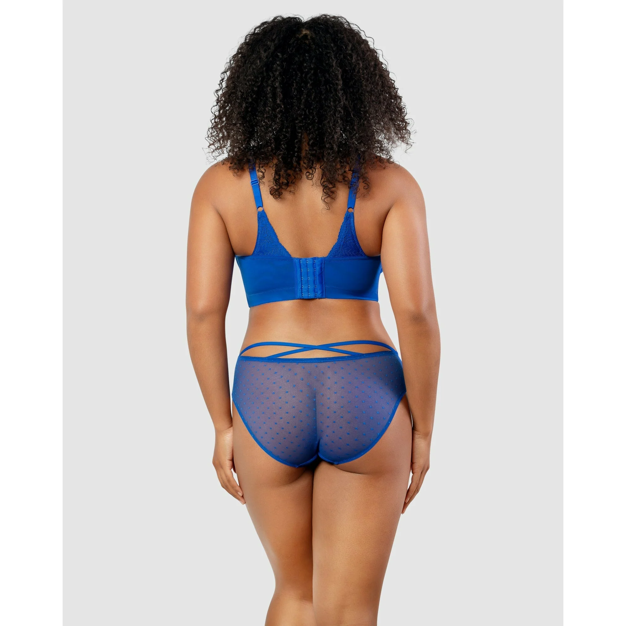 Mia Wireless Longline Lace Bralette - Image 4