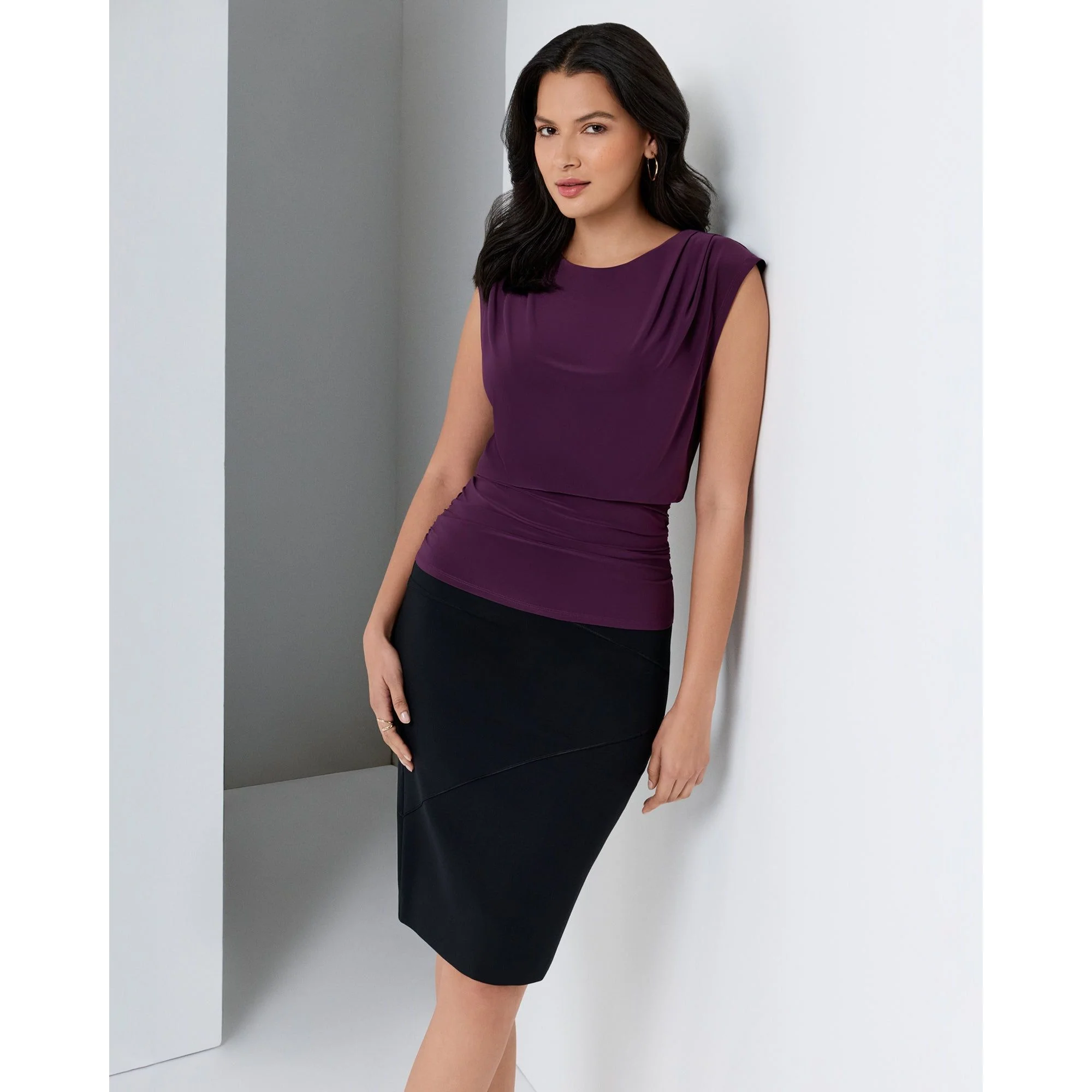 Mirasculpt Pencil Skirt With Shapewear Effect - Image 4