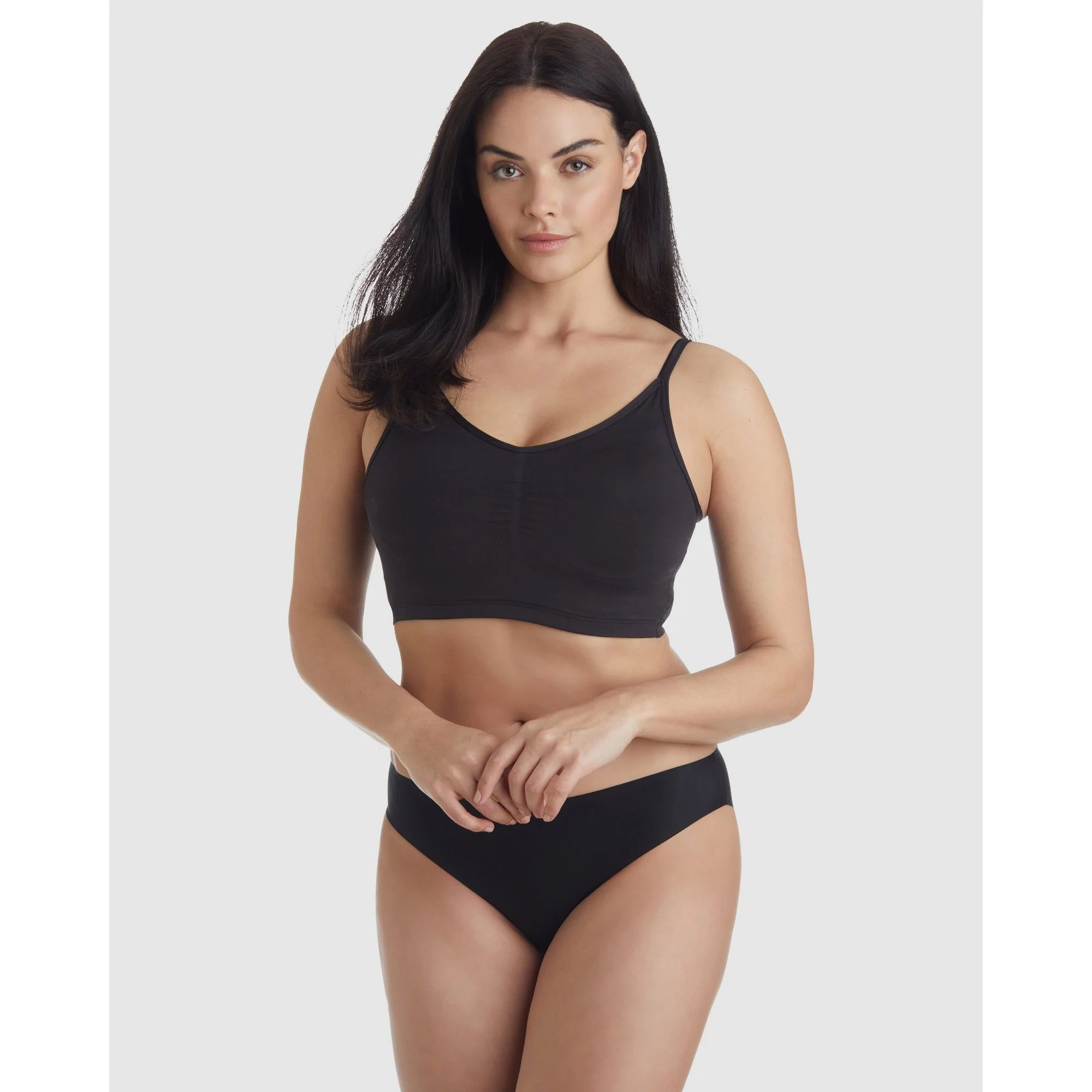 No 'Side Show' Crop Top Style Shapewear Bralette - Image 4