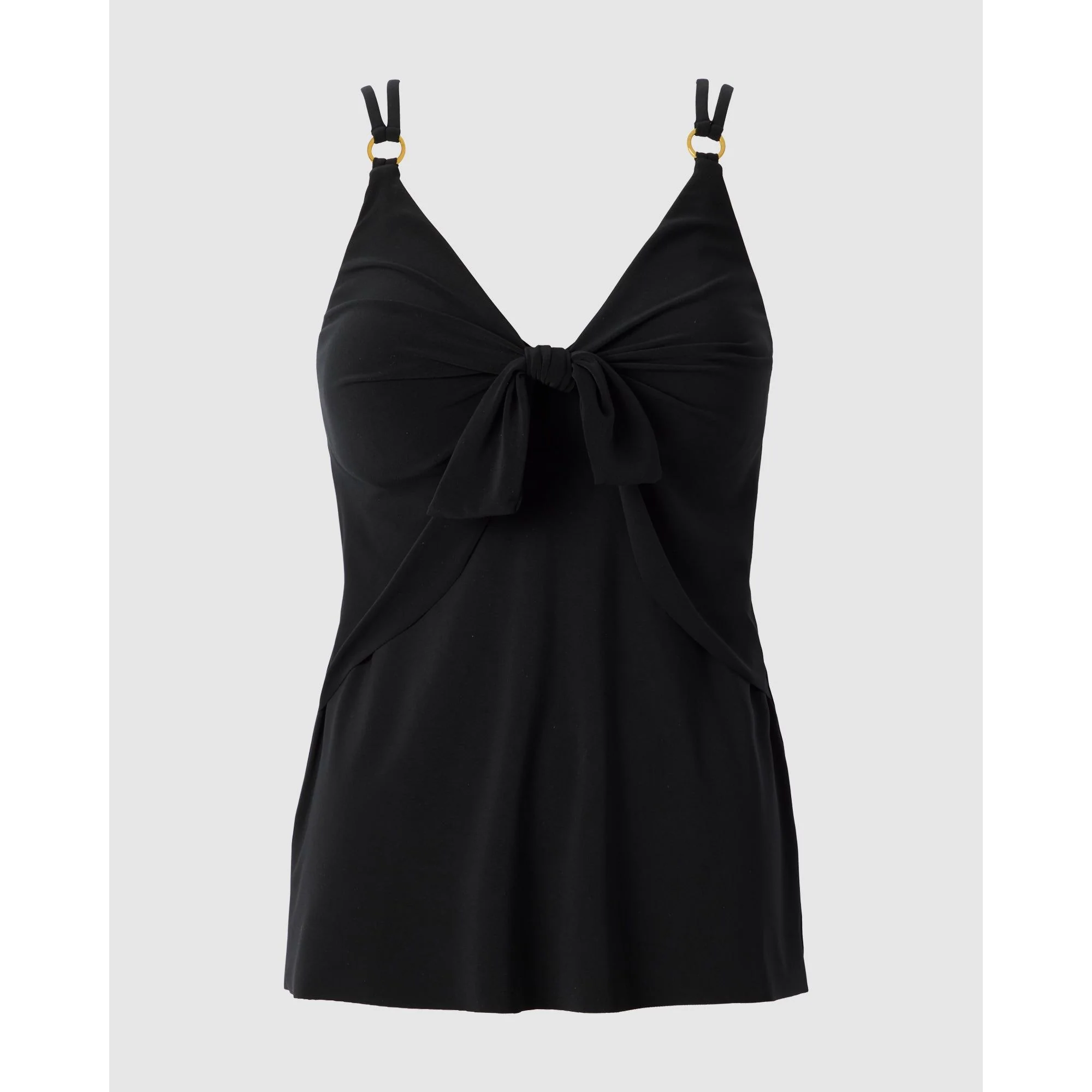 Obi One Akikio Knot Detail Loose Fit Tankini Top - Image 6