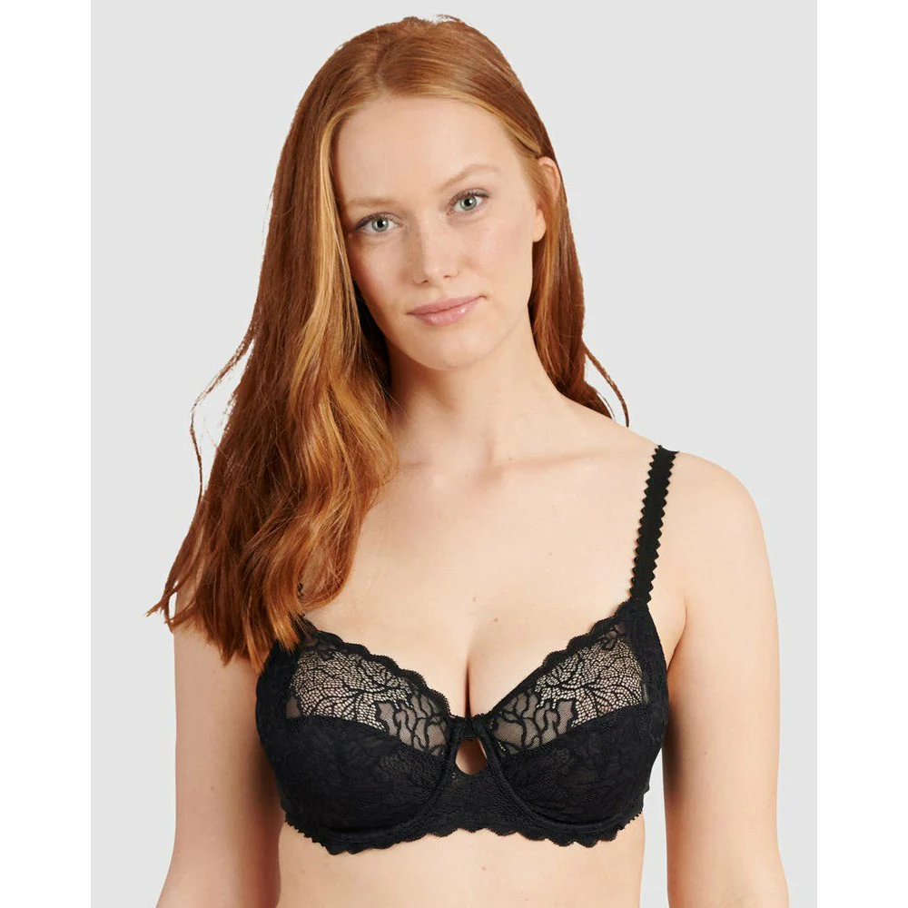Océane Sustainable Wired Full Cup Lace Bra - Image 3