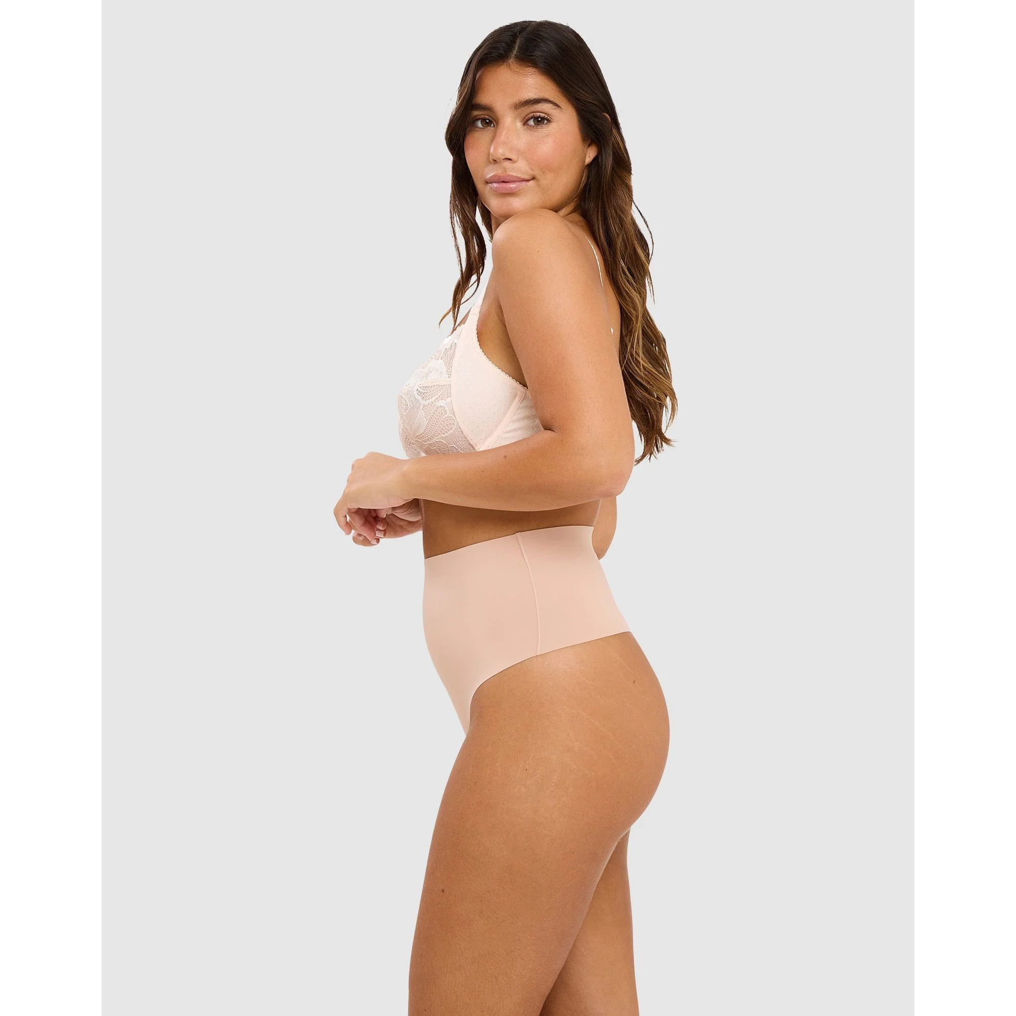 Perfect Touch High Waist Shaping Thong - Image 3