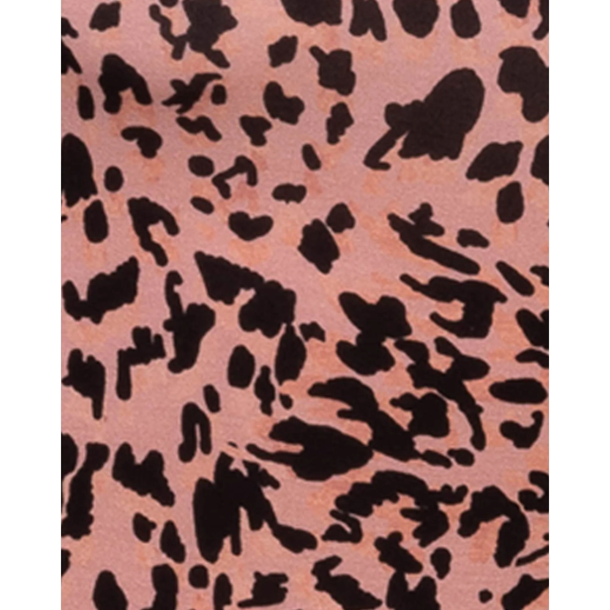 Printed Viscose Boat Neck Long Sleeve Bodysuit - Image 7