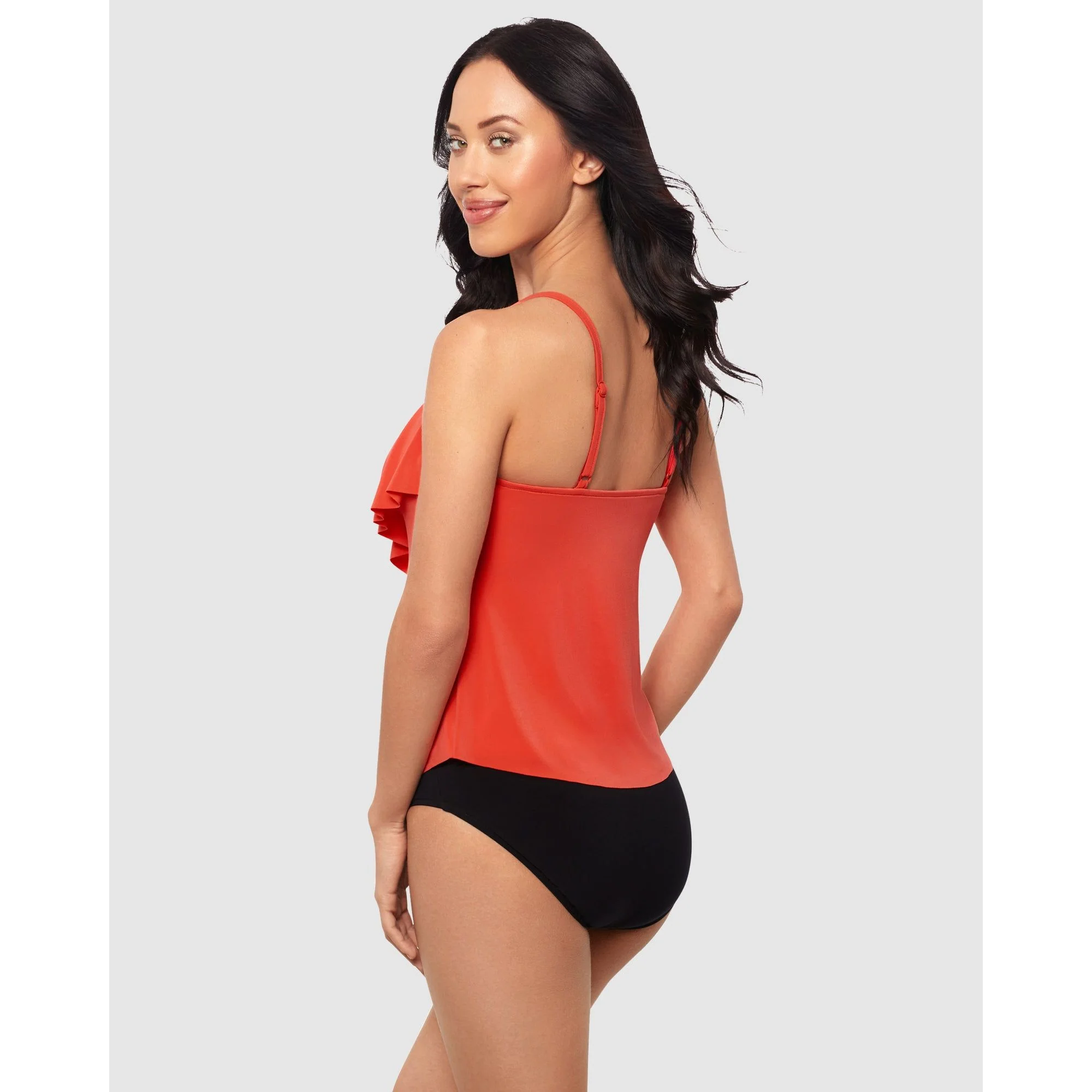 Rita Slimming Tiered Tankini Top - Image 2