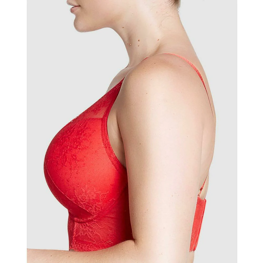 Sandrine Underwired Longline Plunge Bra - Image 3
