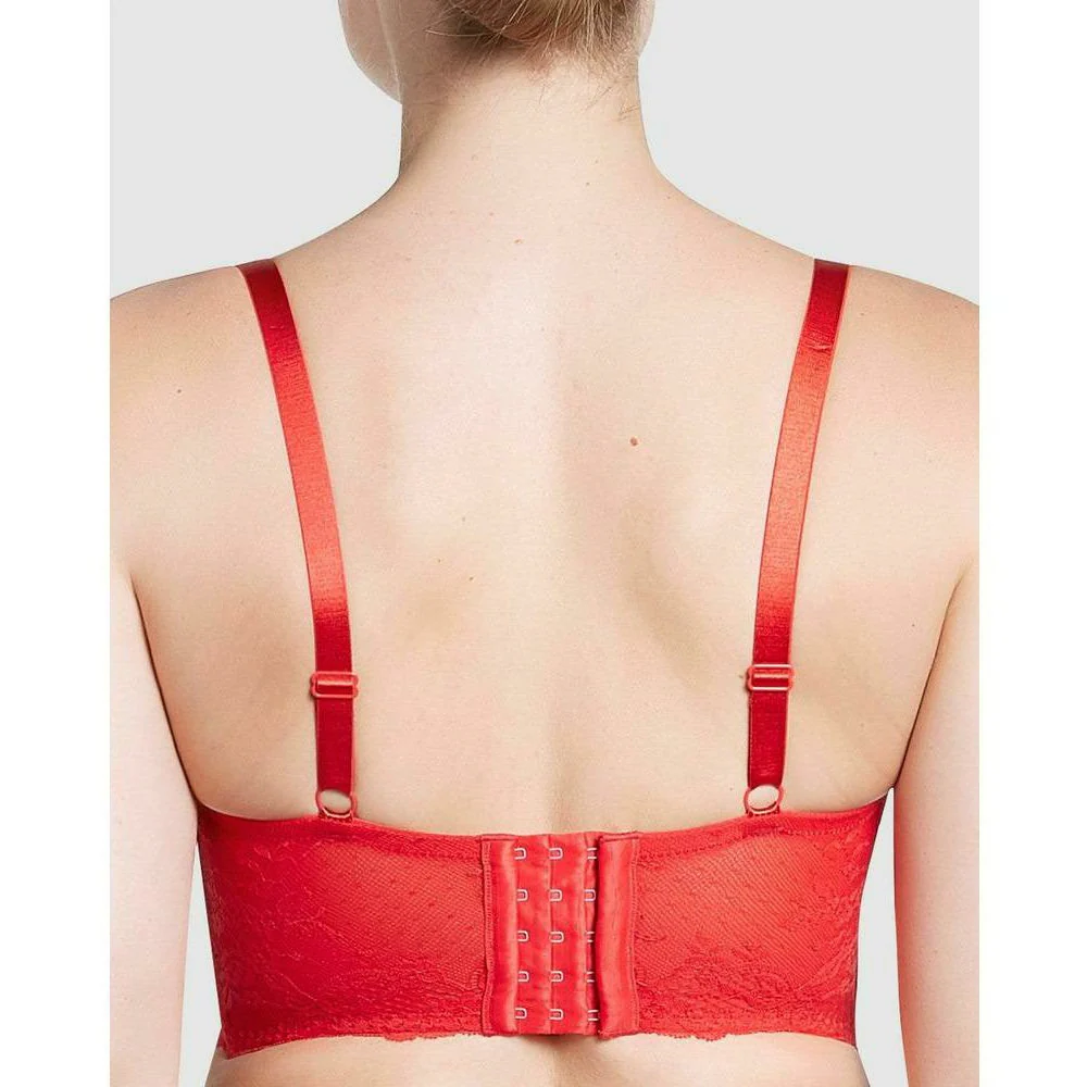 Sandrine Underwired Longline Plunge Bra - Image 4