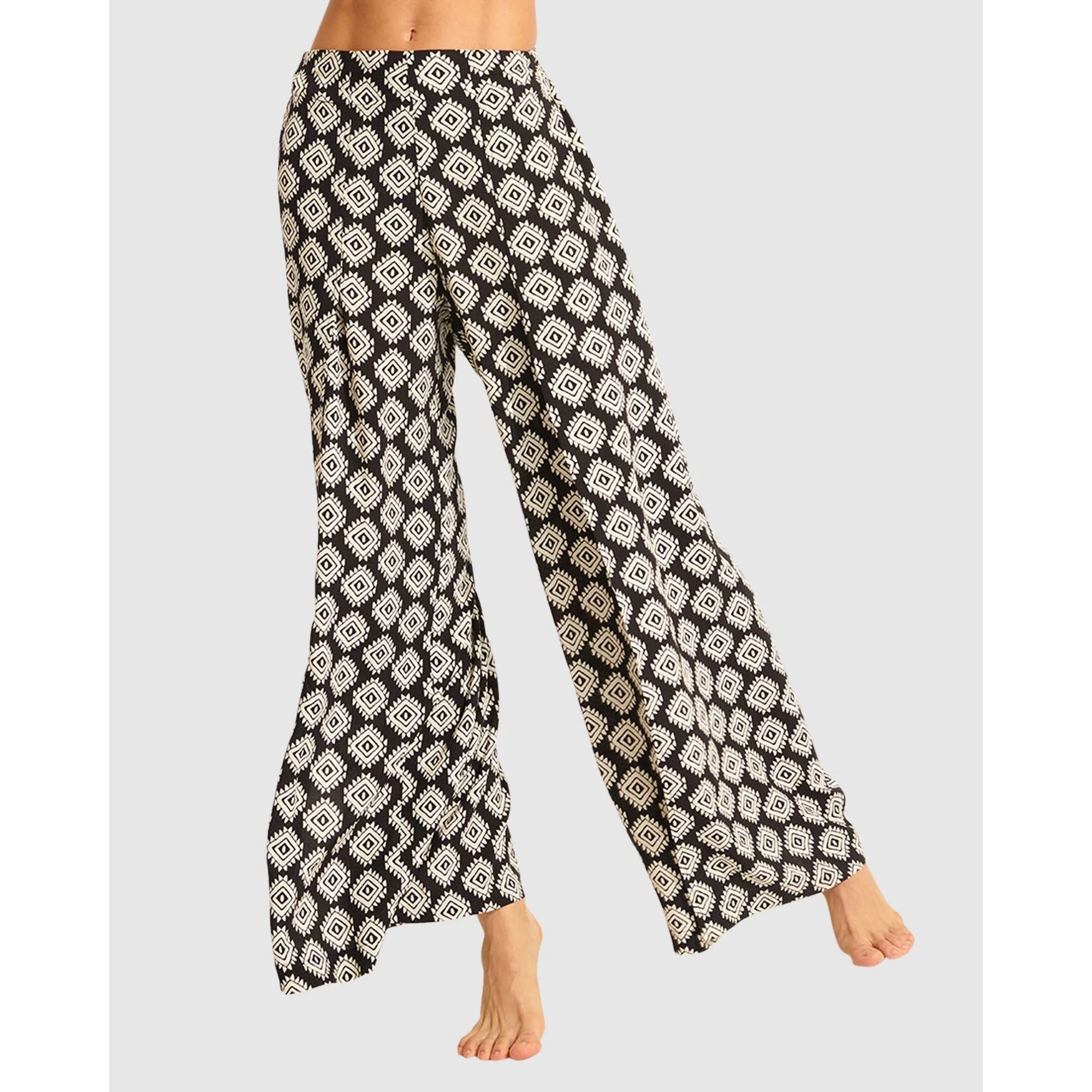 Sarong Stefa Wide Leg Beach Pants with Slits