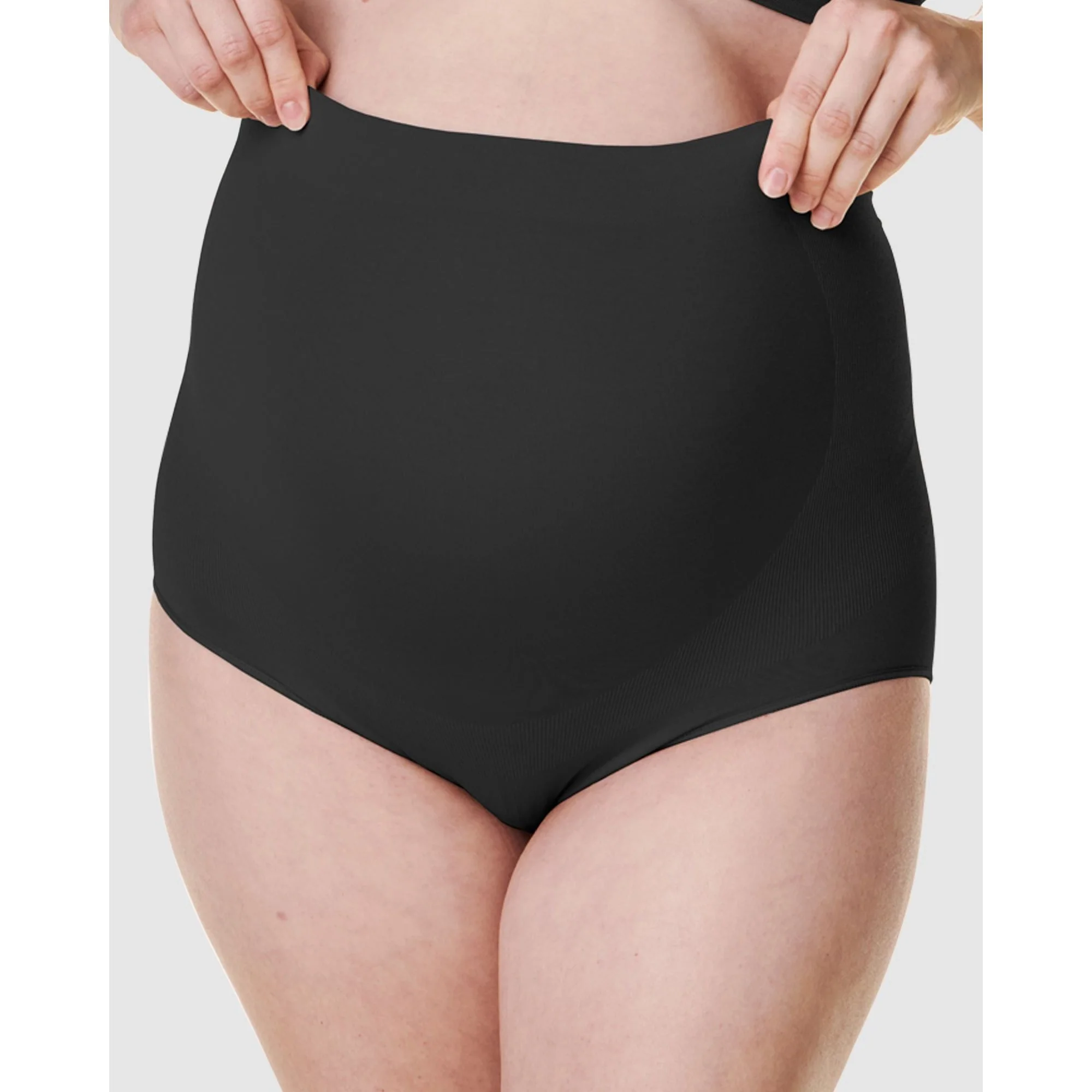 Seamless High Waist Bump Support Maternity Brief