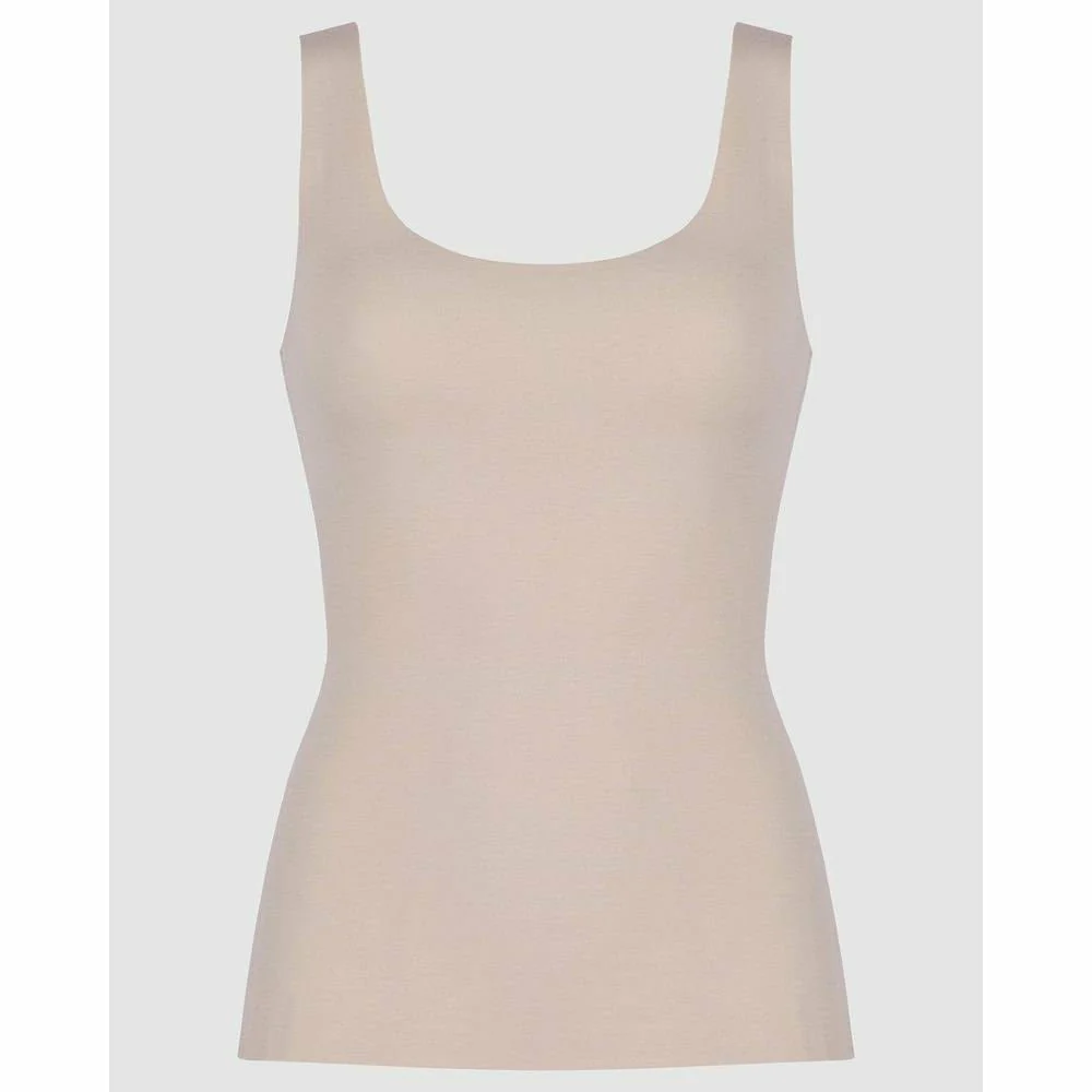 Seamless Wide Strap Modal and Cotton Vest - Image 2