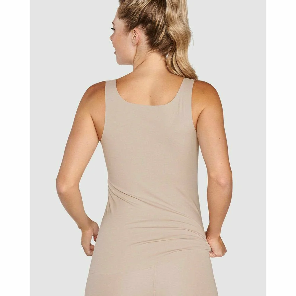 Seamless Wide Strap Modal and Cotton Vest - Image 4