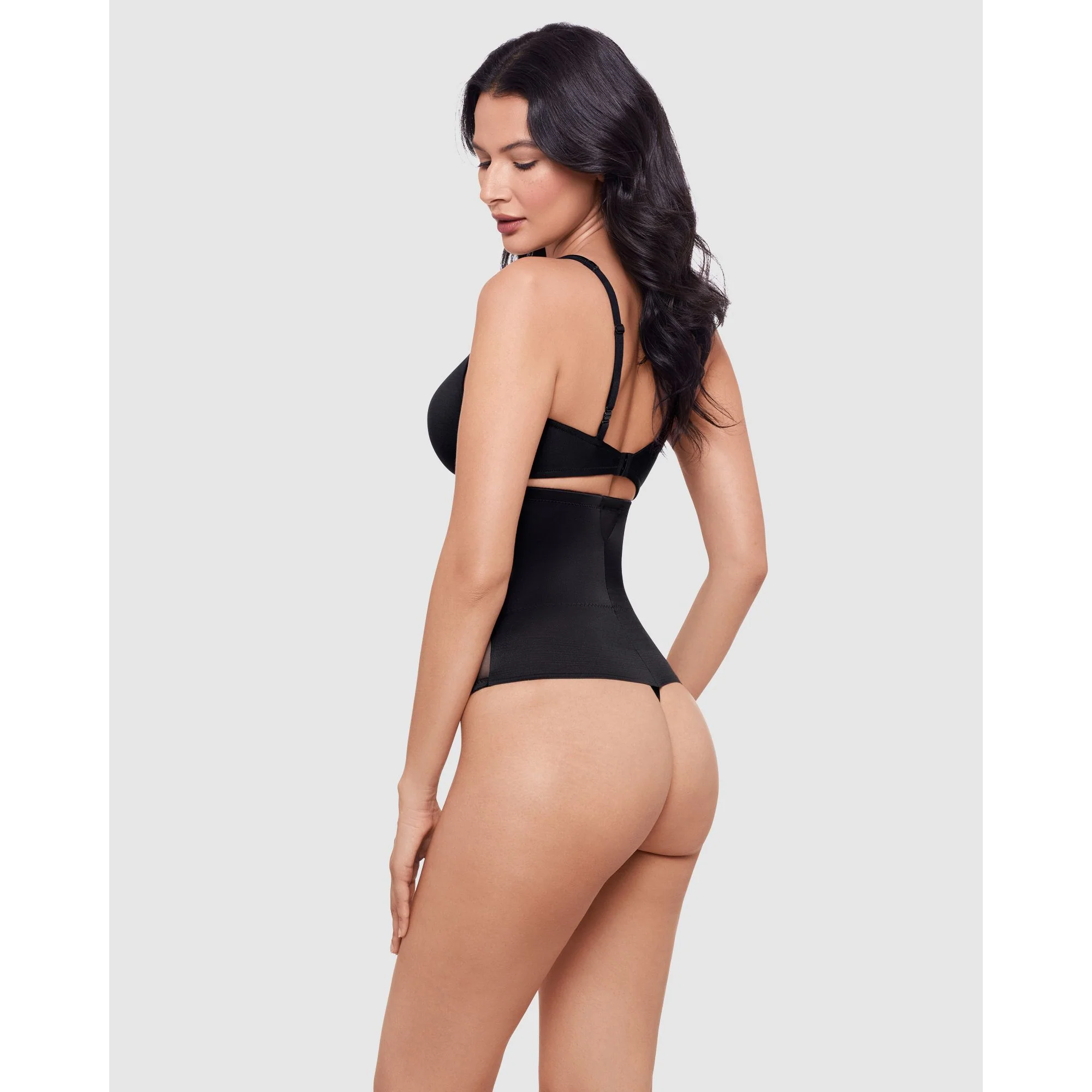 Sheer Shaping Sheer High Waist Thong - Image 4