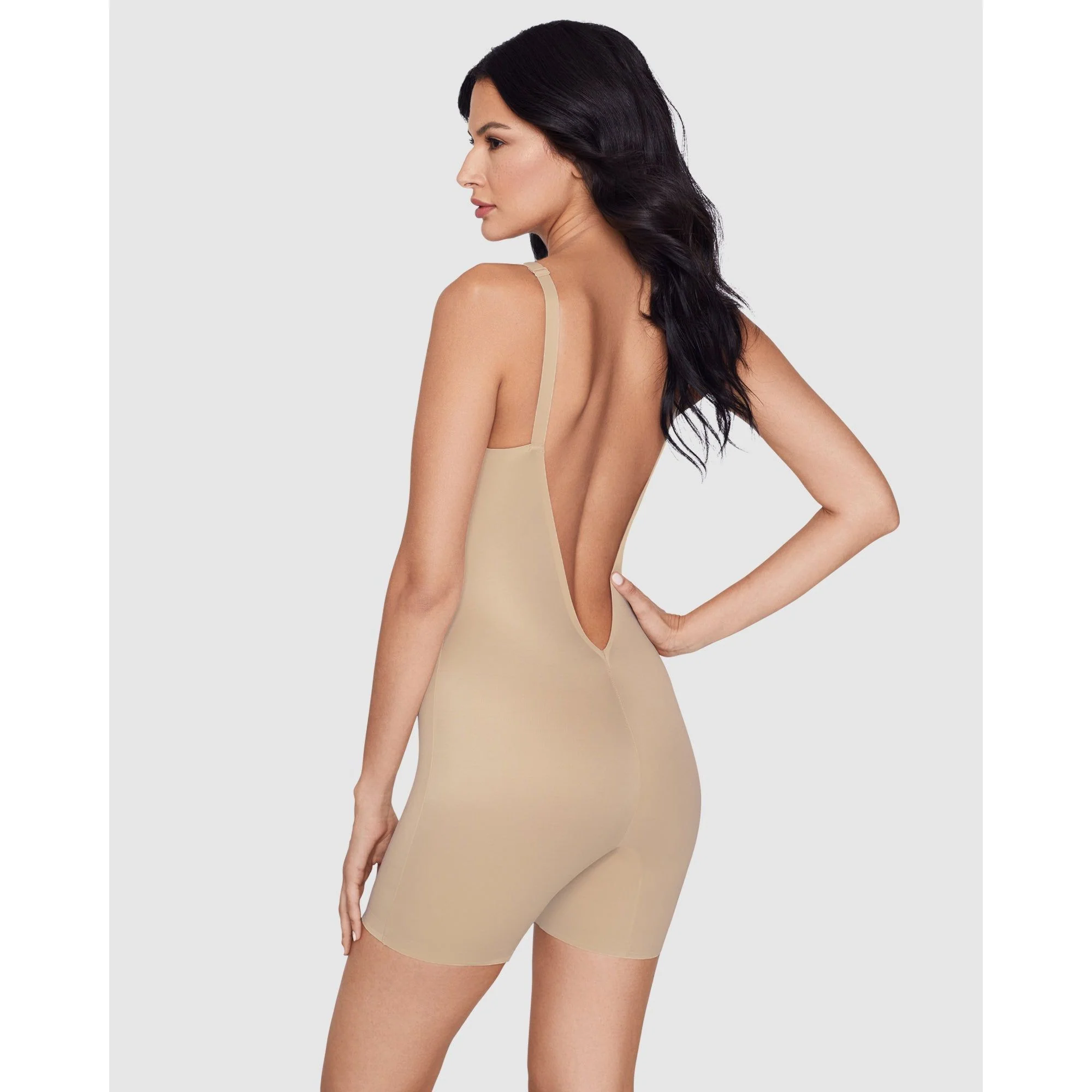 Show Stopper Backless Shapewear Full Body Romper - Image 3