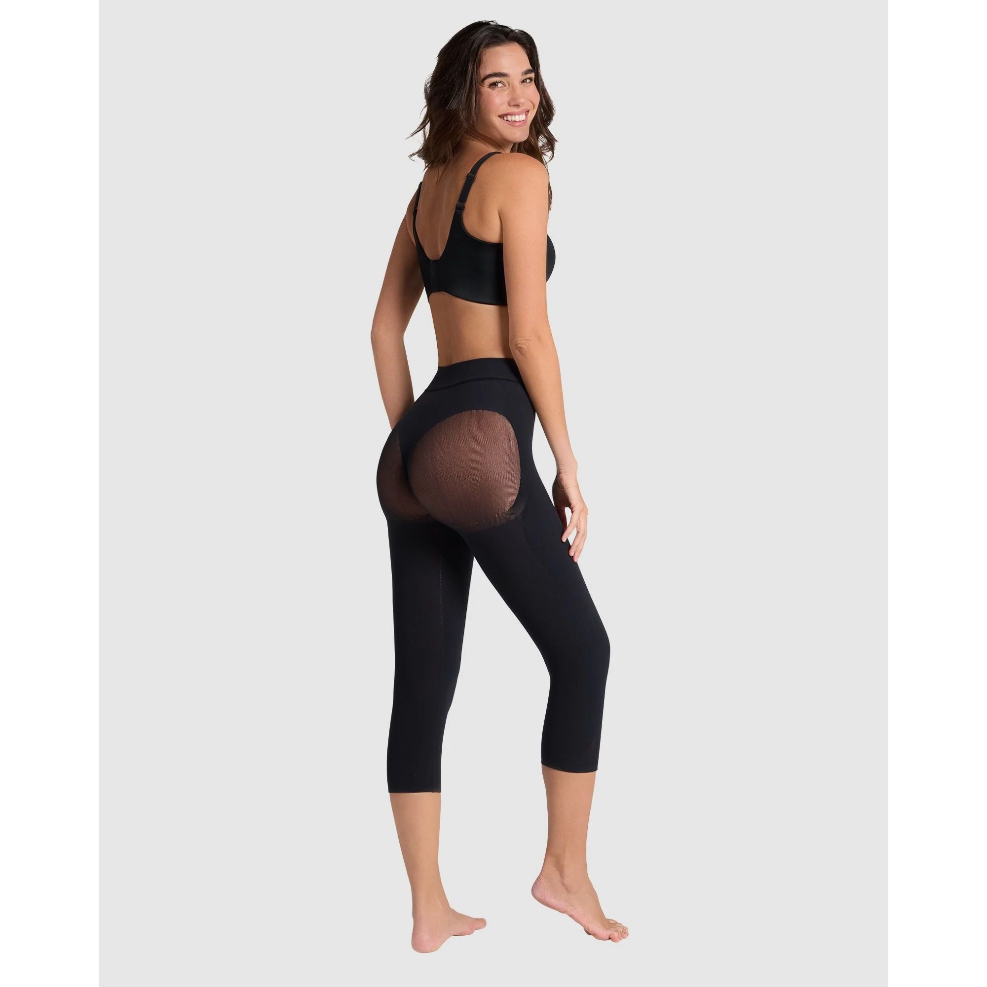 SmartShape Butt-Lifting High Waist Shaping Leggings - Image 5