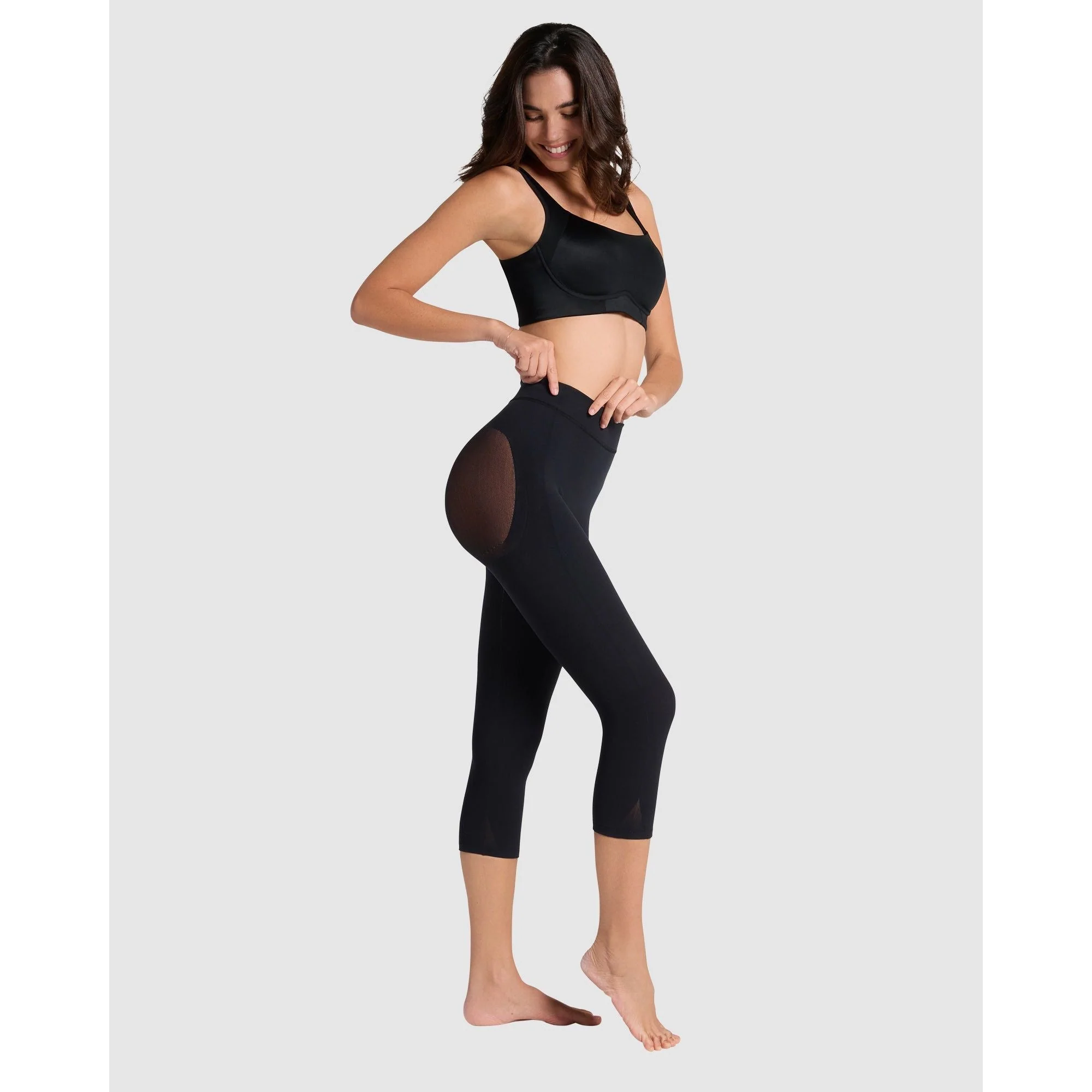 SmartShape Butt-Lifting High Waist Shaping Leggings - Image 6