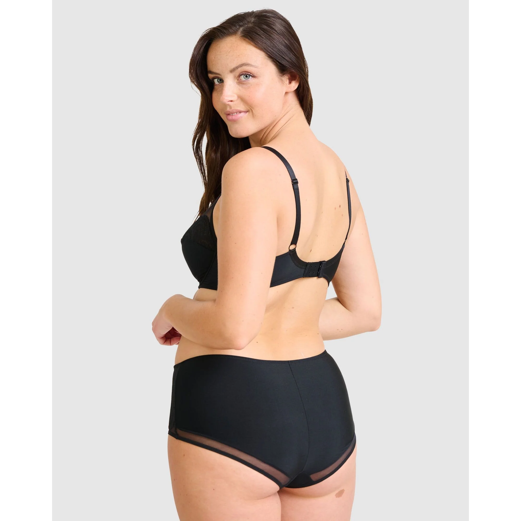 So Feminine Plus Size Microfibre Shorties - Image 4