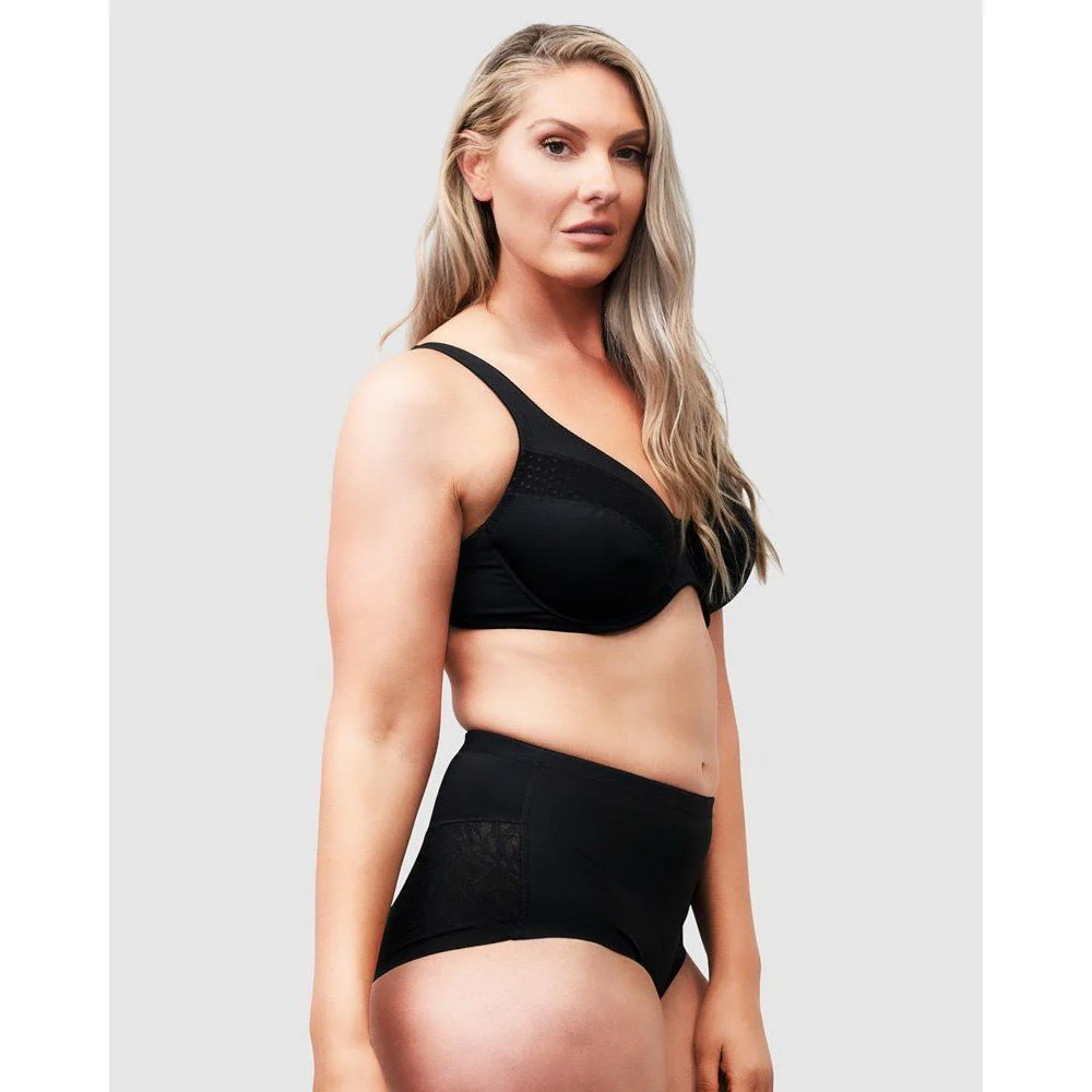 Soft & Comfy Wide Strap Underwire Bra - Image 3